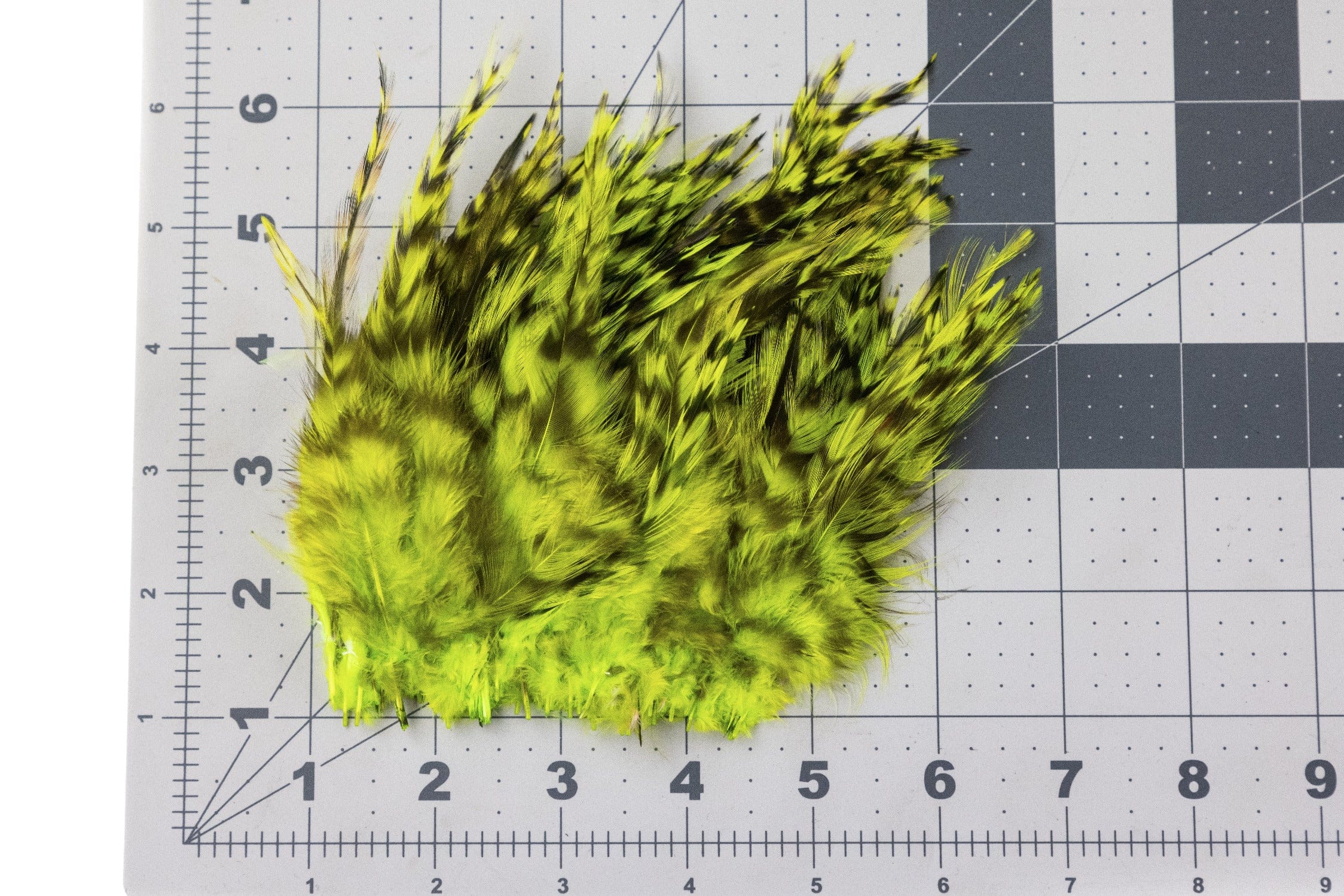 Hareline Strung Grizzly Variant Saddle Hackle