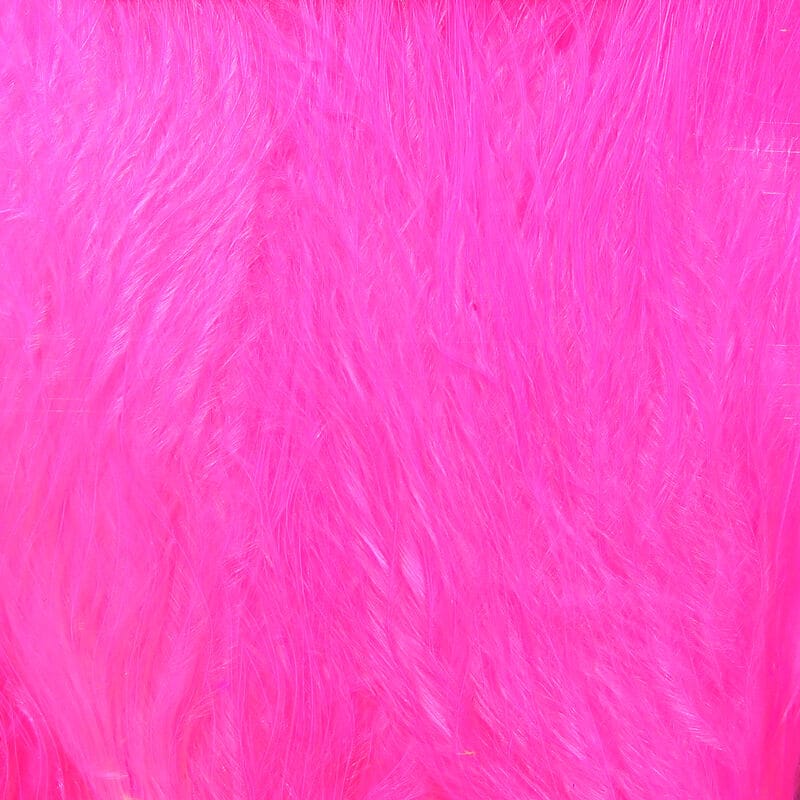 Bright hot pink marabou feathers, soft strung blood quills for fly tying