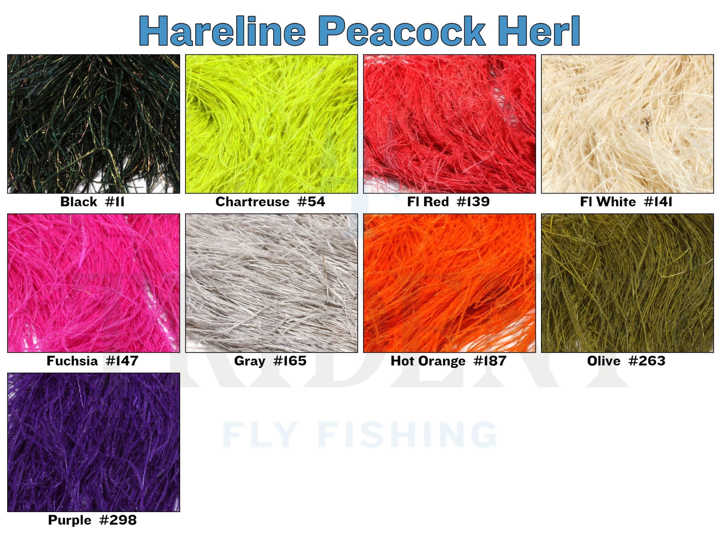 Hareline Strung Peacock Herl