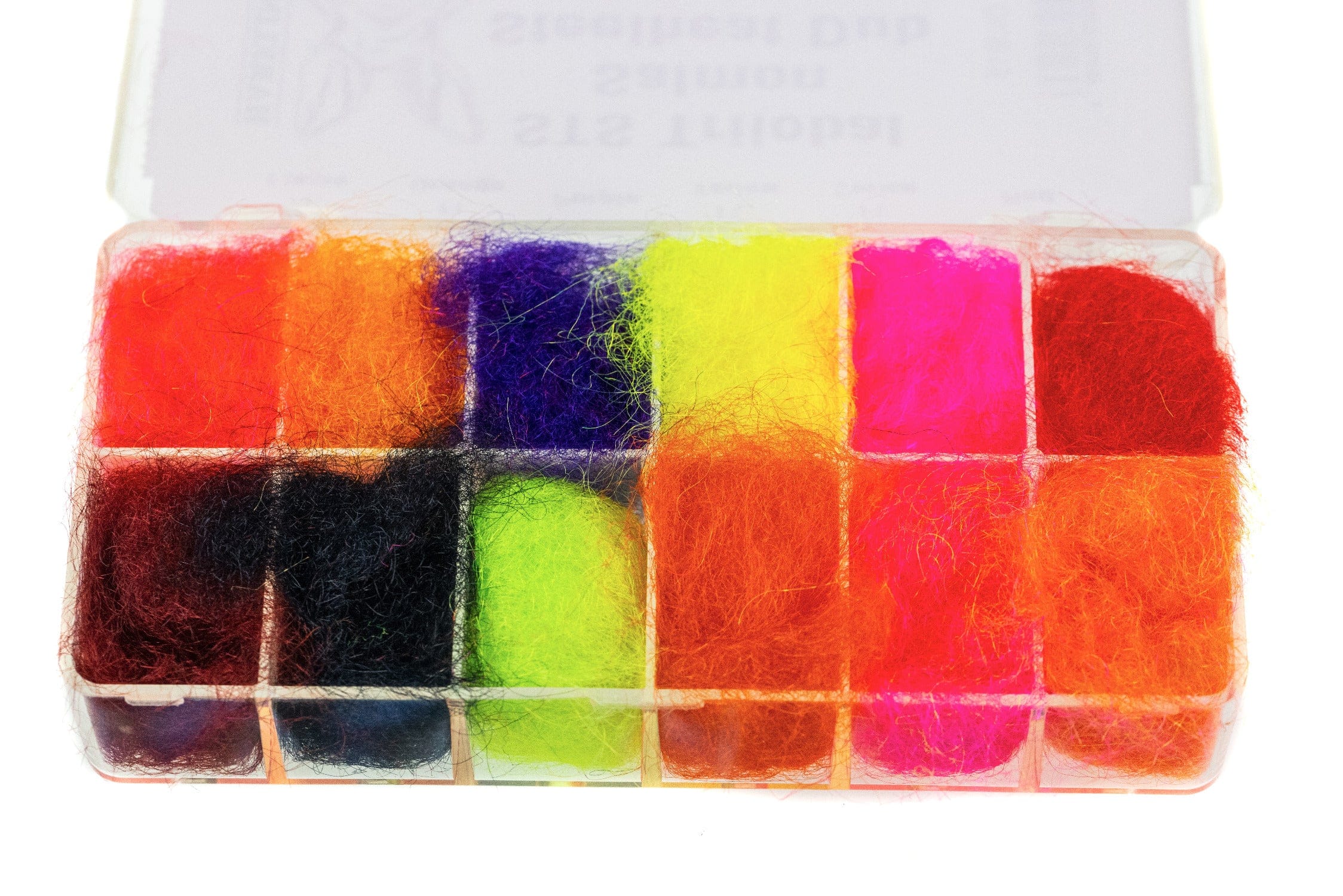 Hareline STS Trilobal Dubbing Salmon/Steelhead Multicolor Assortment W/ Dispenser