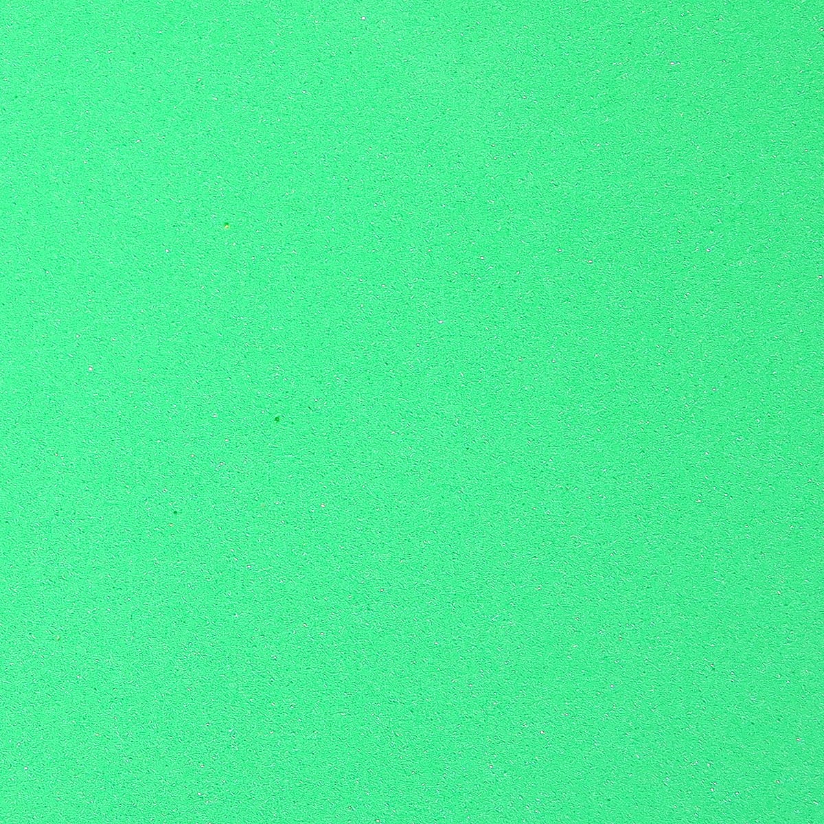 Hareline thin fly foam sheet in bright chartreuse green, fine-textured foam for fly tying