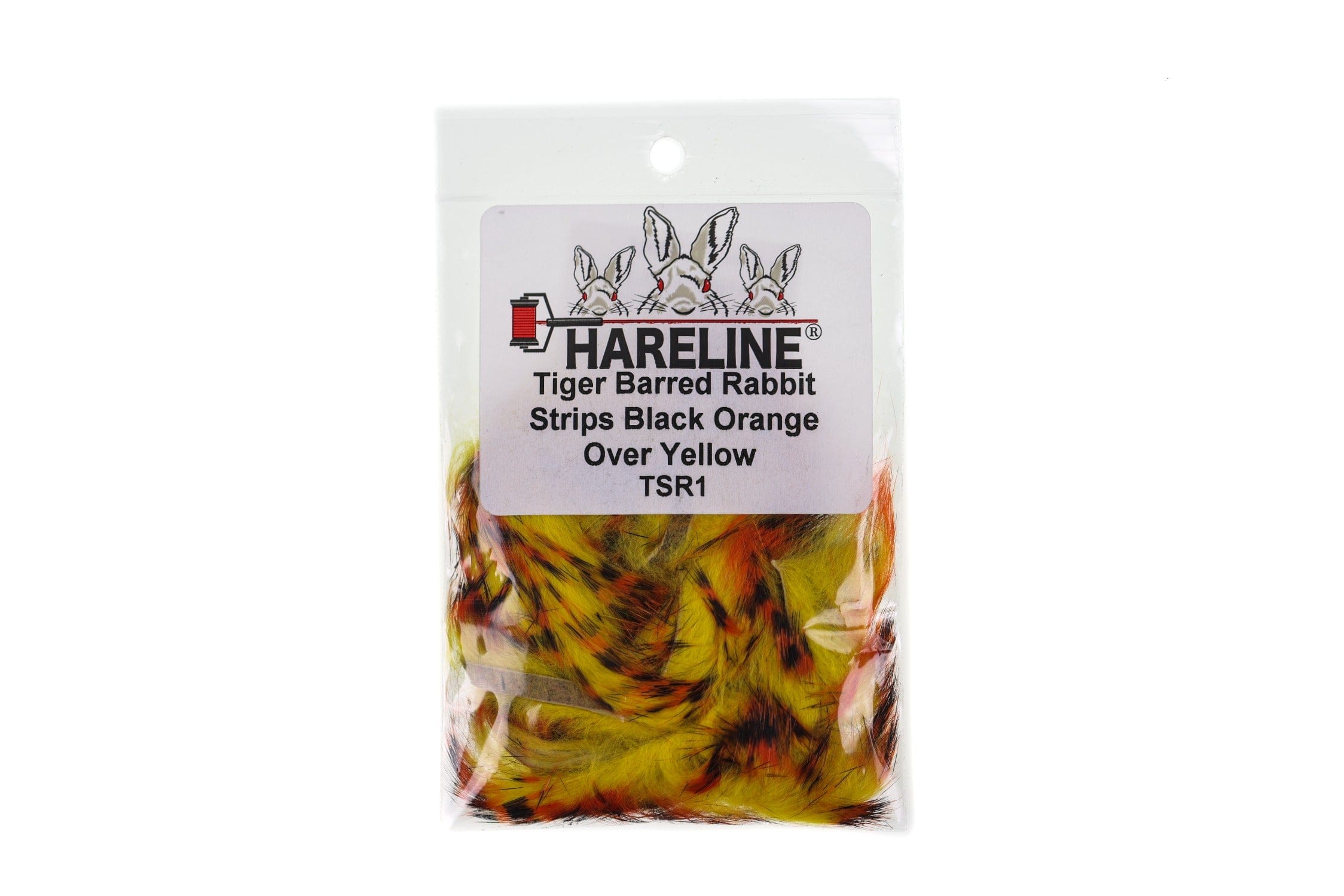 Hareline Tiger Barred Rabbit Fur Strips