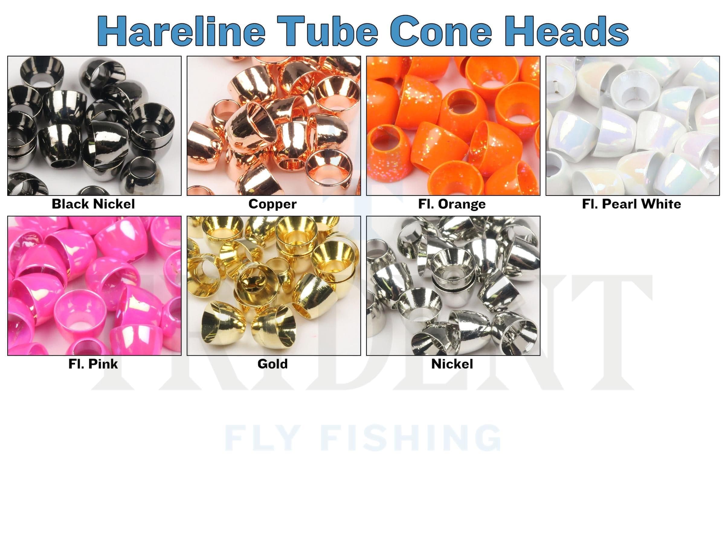 Hareline Tube Cone Heads