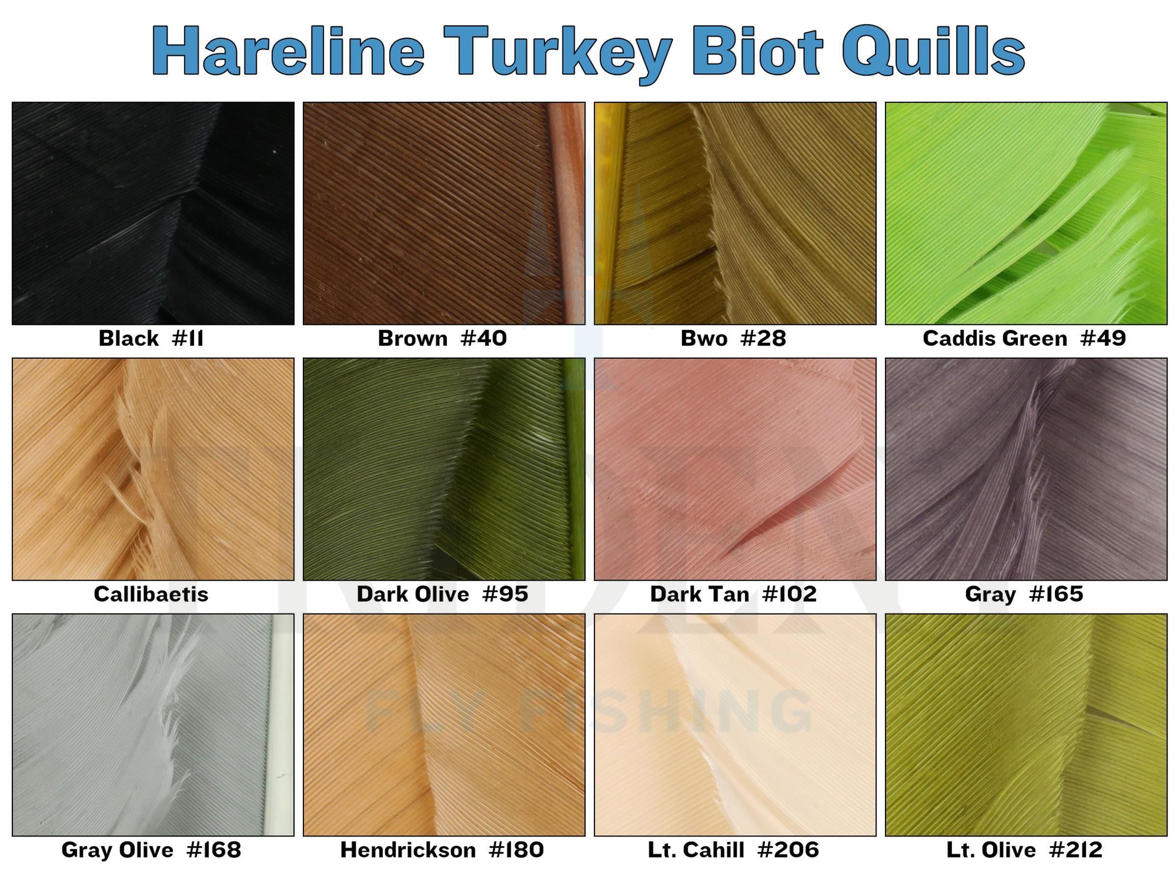 Hareline Turkey Biot Quills
