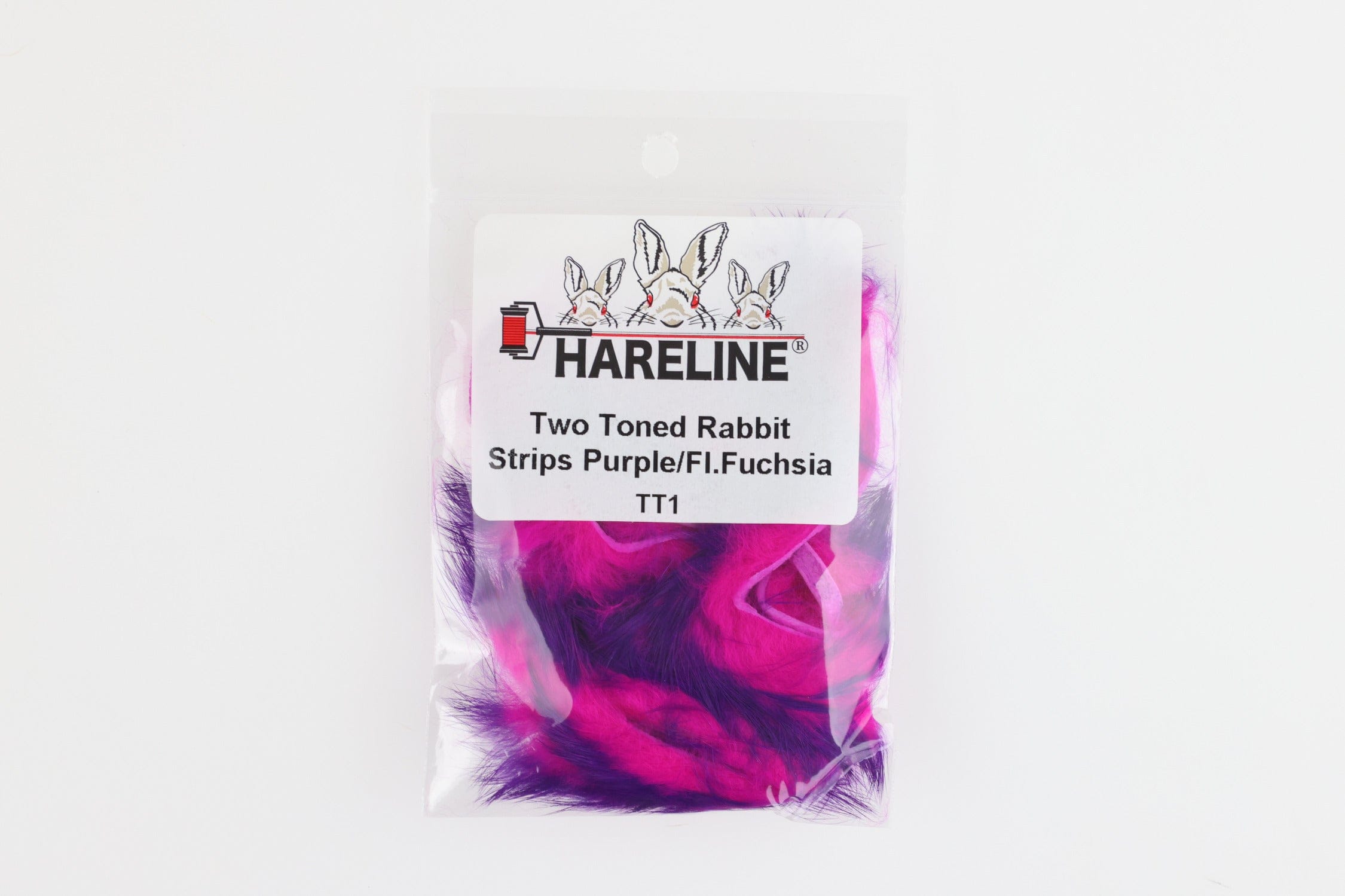 Hareline Two-Toned Rabbit Fur Strips