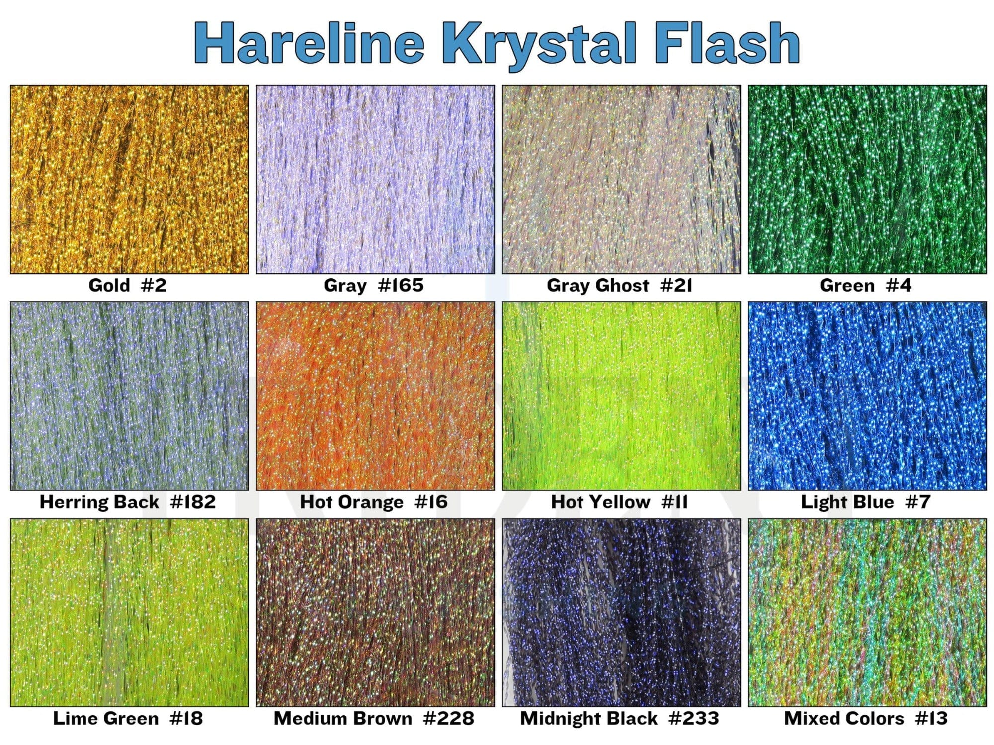 Hareline UV Krystal Flash