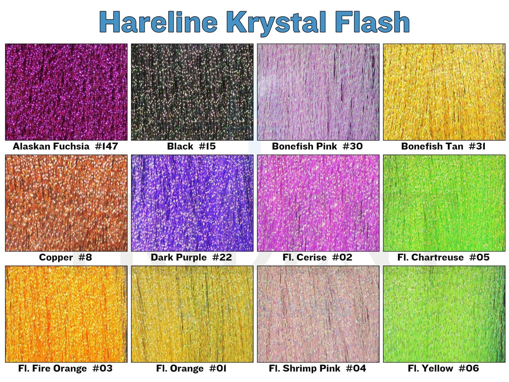 Hareline UV Krystal Flash