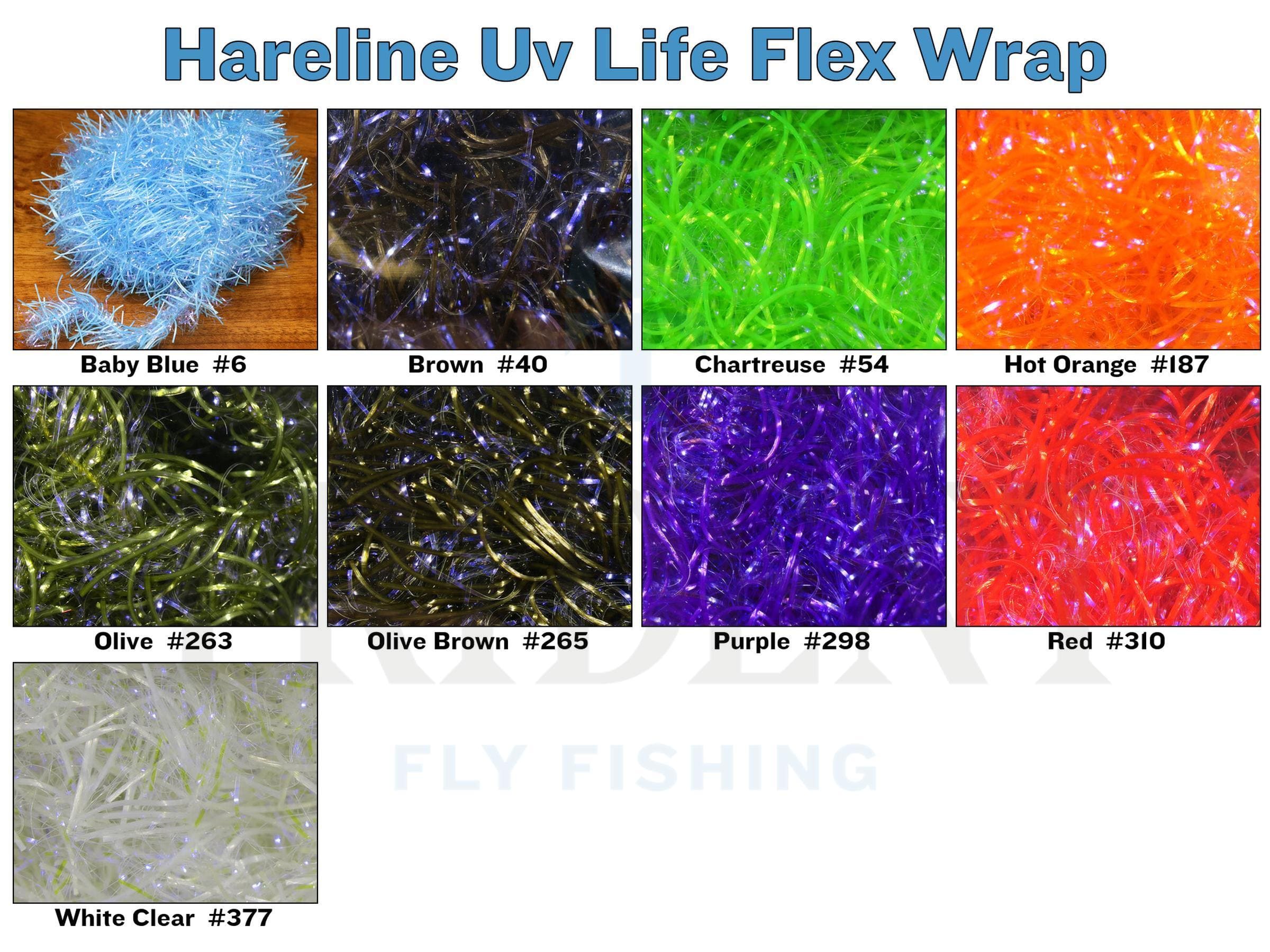 Hareline Uv Life Flex Wrap