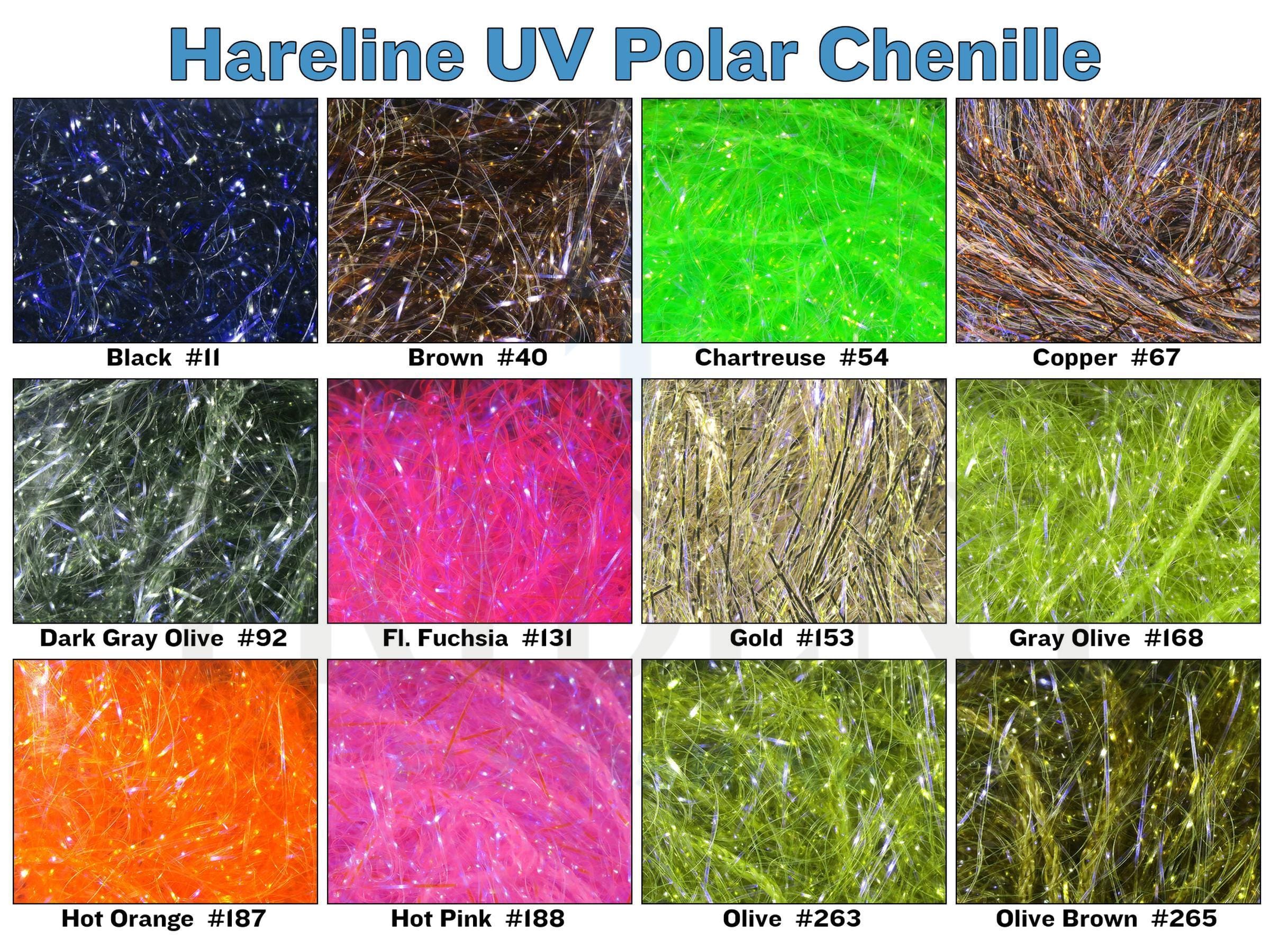 Hareline UV Polar Chenille