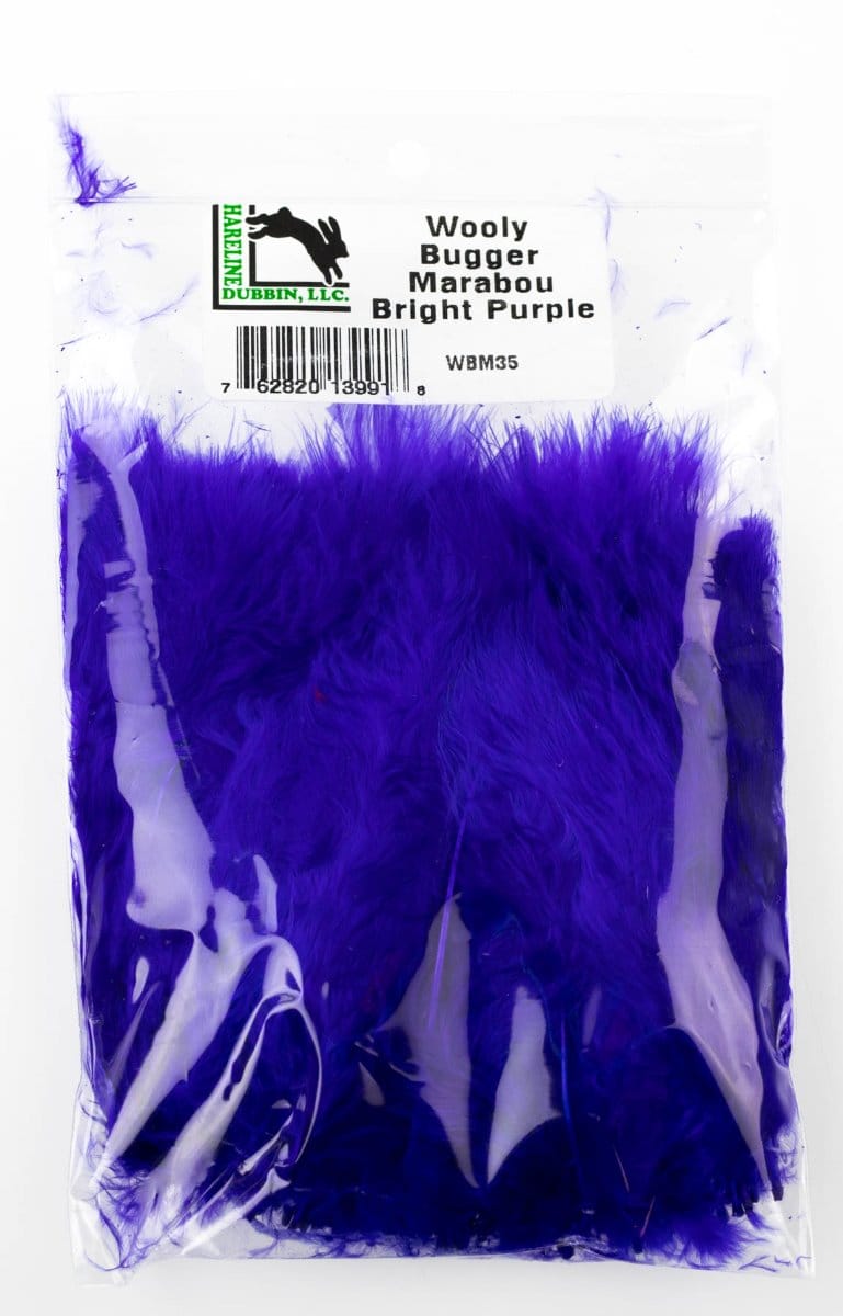 Hareline Woolly Bugger Marabou Feathers