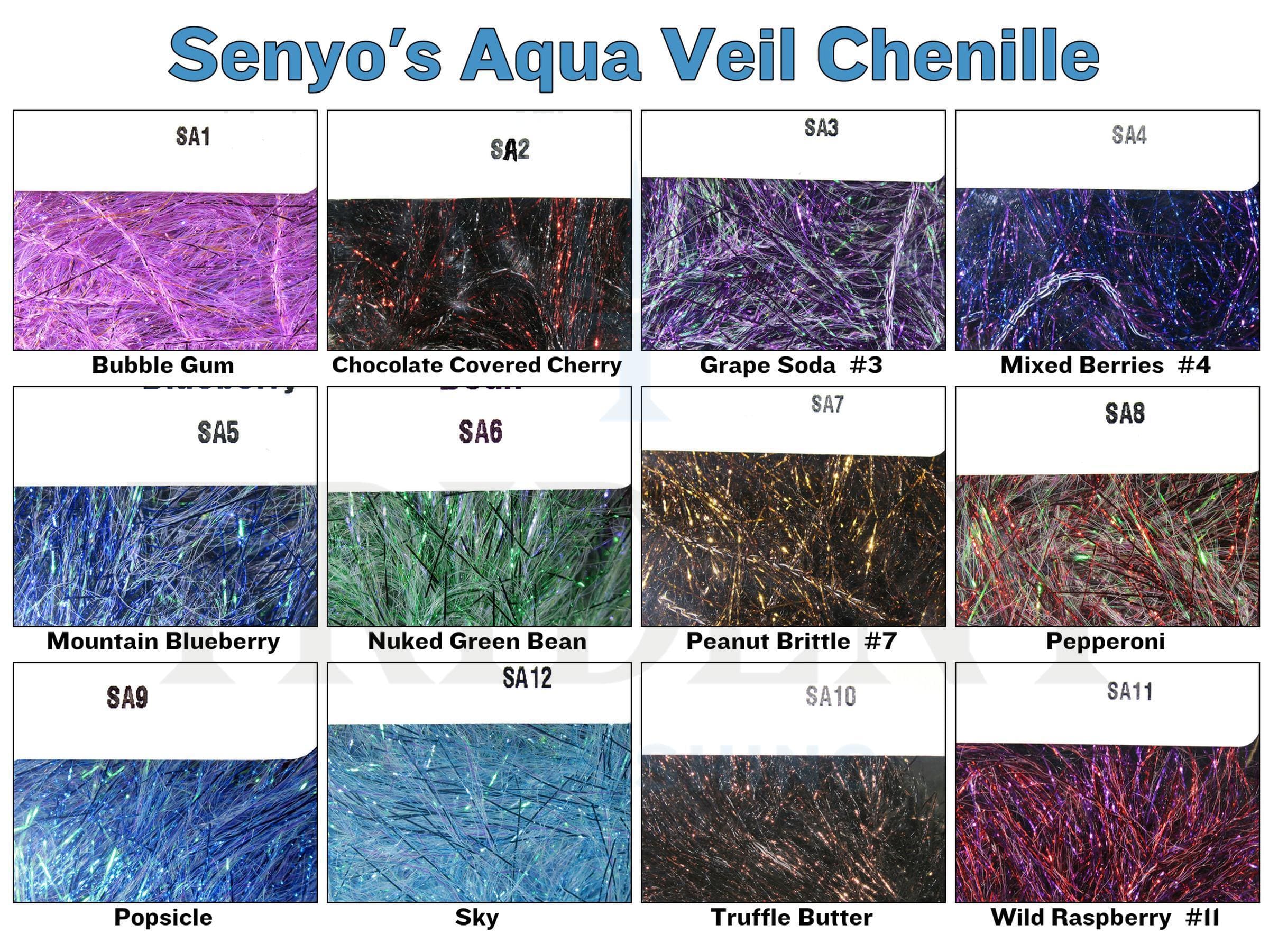 Senyo's Aqua Veil Chenille