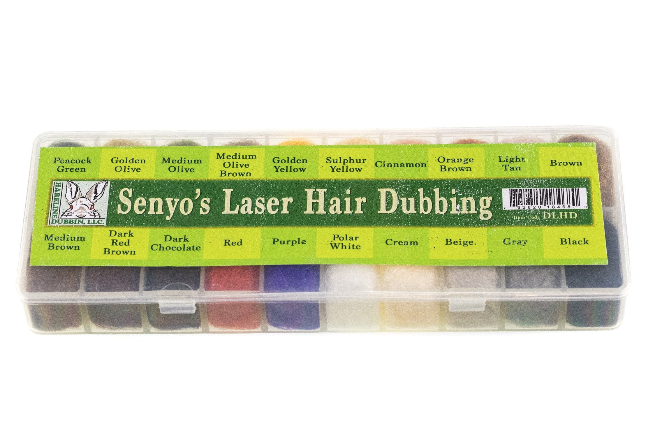 Senyo's Laser Hair Dubbing - Multi Color Assortment w/ Dispenser