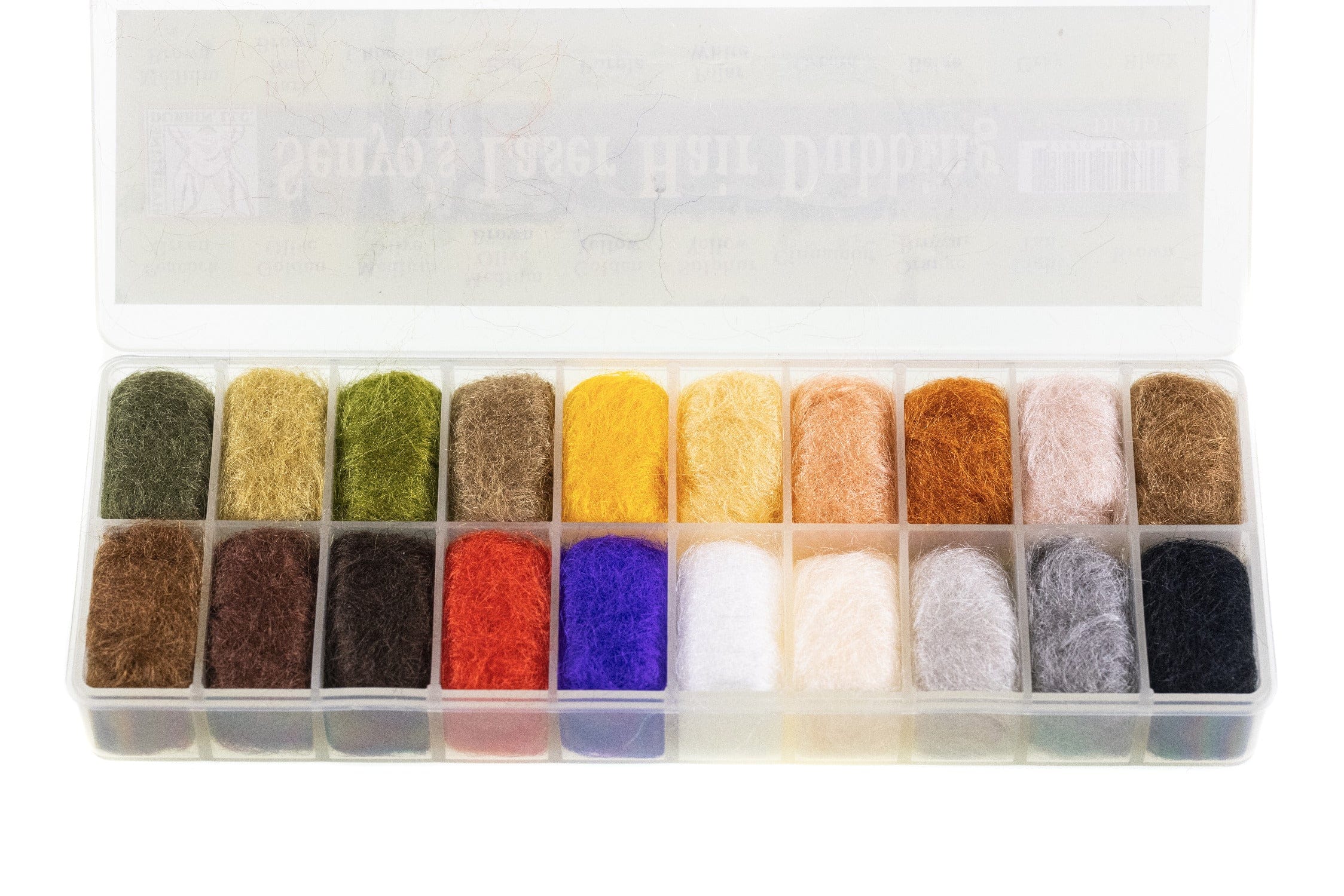 Senyo's Laser Hair Dubbing - Multi Color Assortment w/ Dispenser