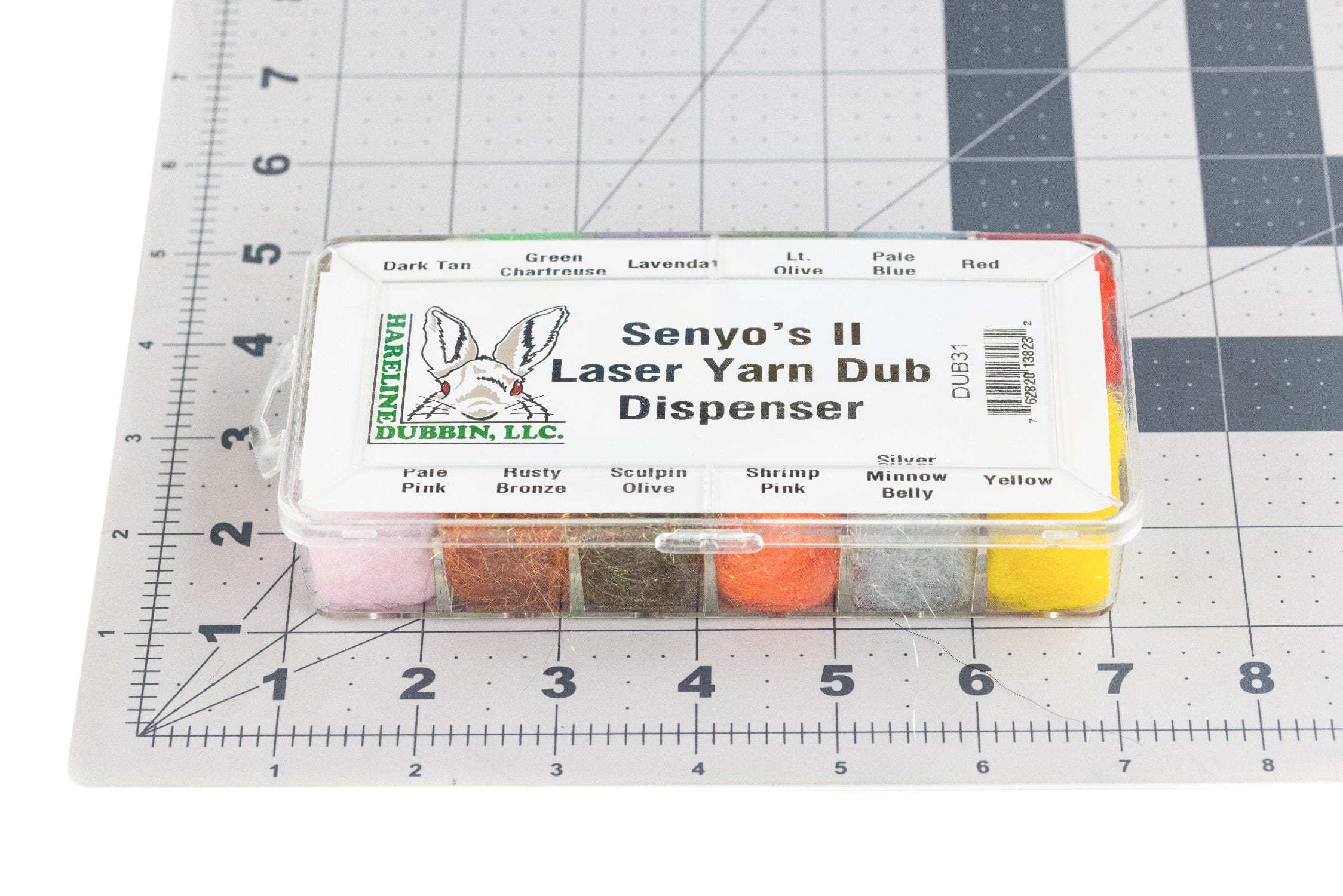 Senyo's Laser Yarn Dubbing - Multi Color Assortment w/ Dispenser II