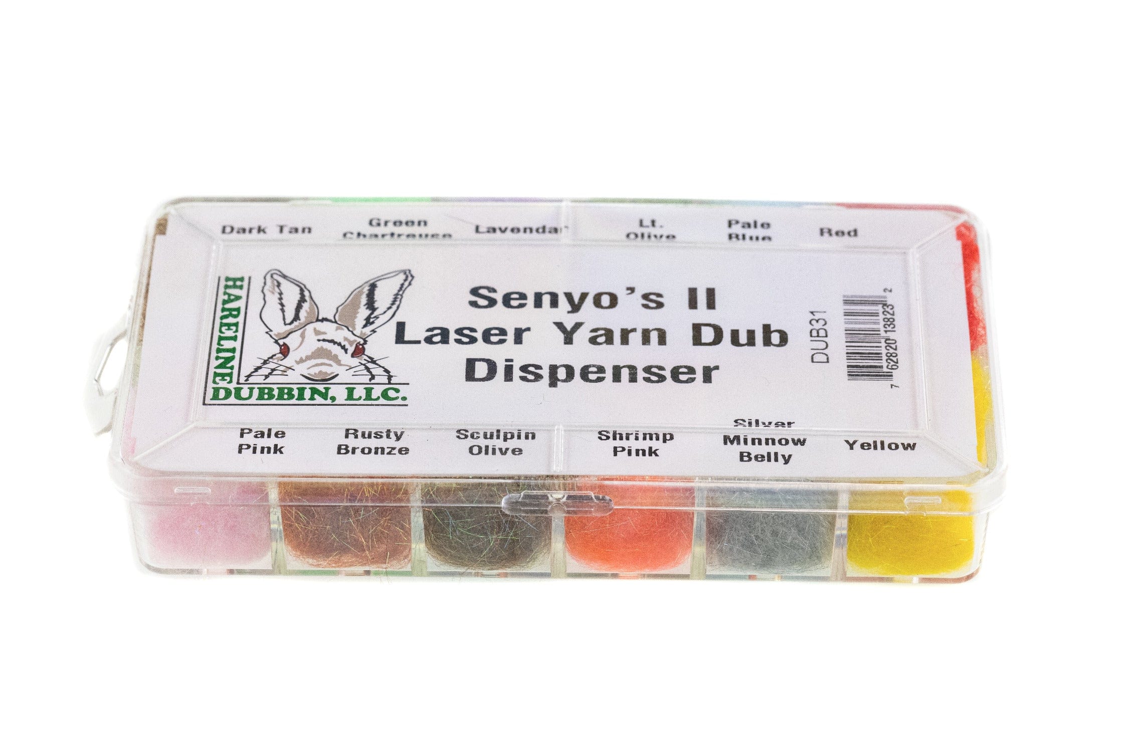 Senyo's Laser Yarn Dubbing - Multi Color Assortment w/ Dispenser II