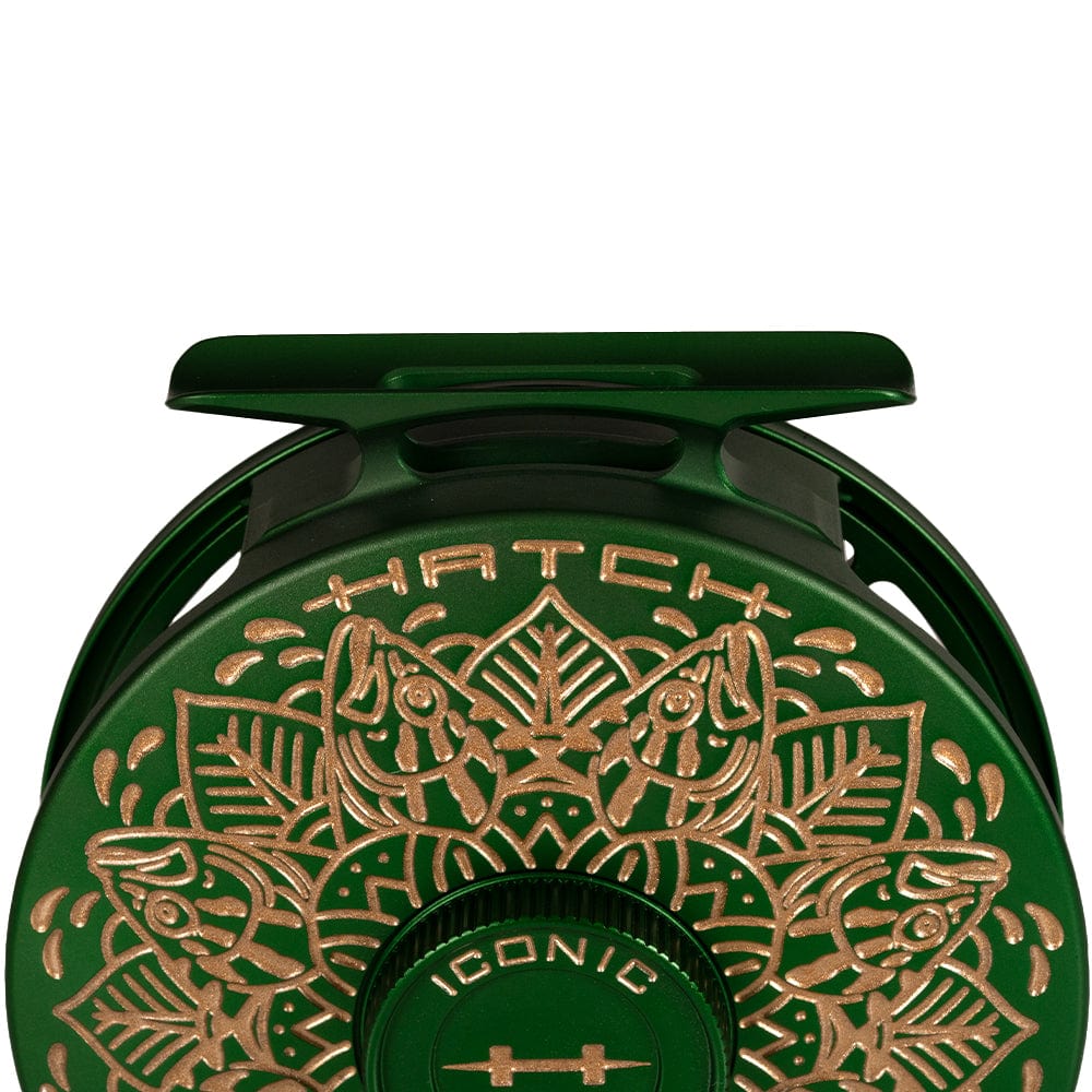 Hatch x Drew Wilson Iconic Limited Edition Artist Series Fly Reel