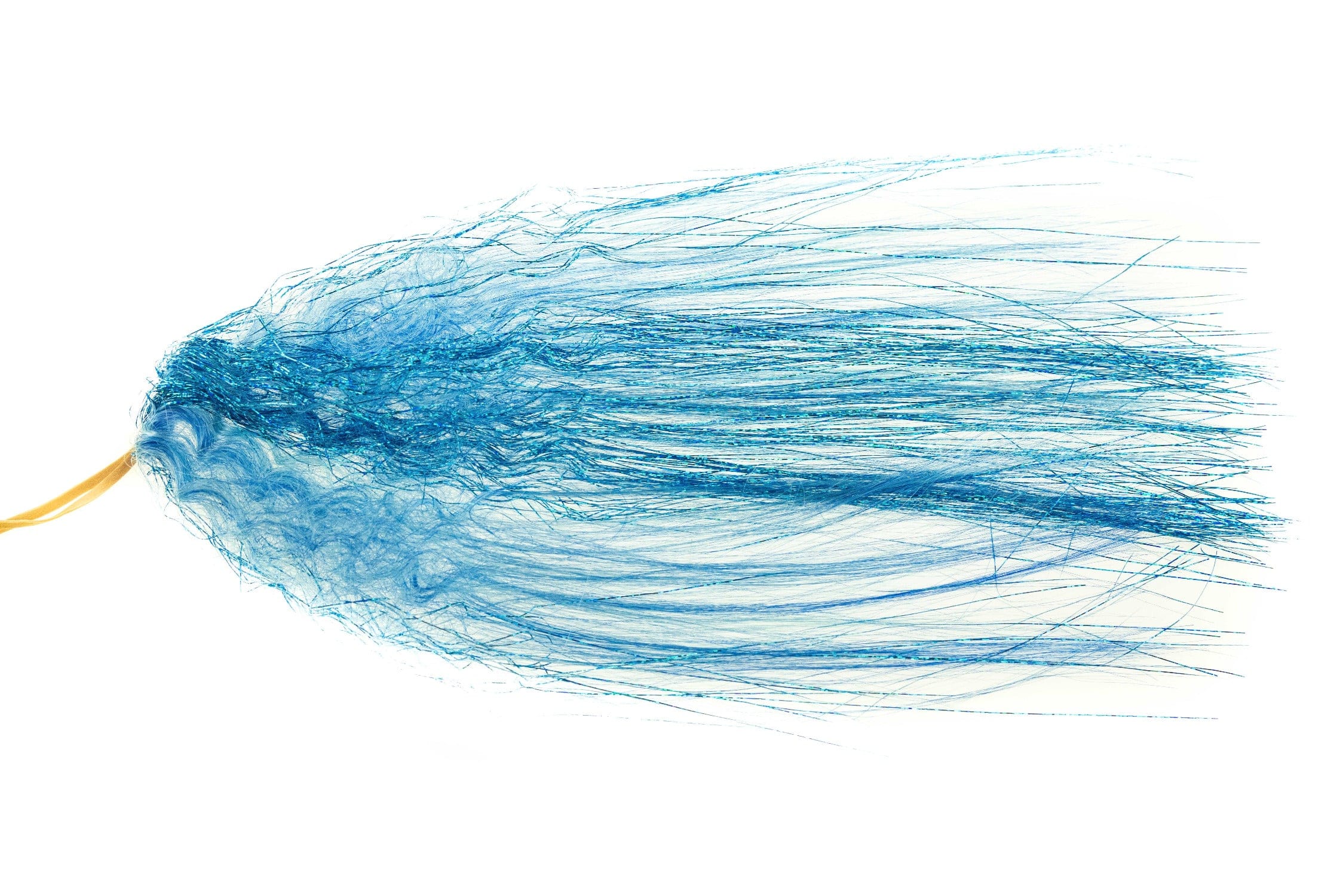 Blue Hedron Big Fly synthetic fiber with curly base and long shimmery strands for fly tying
