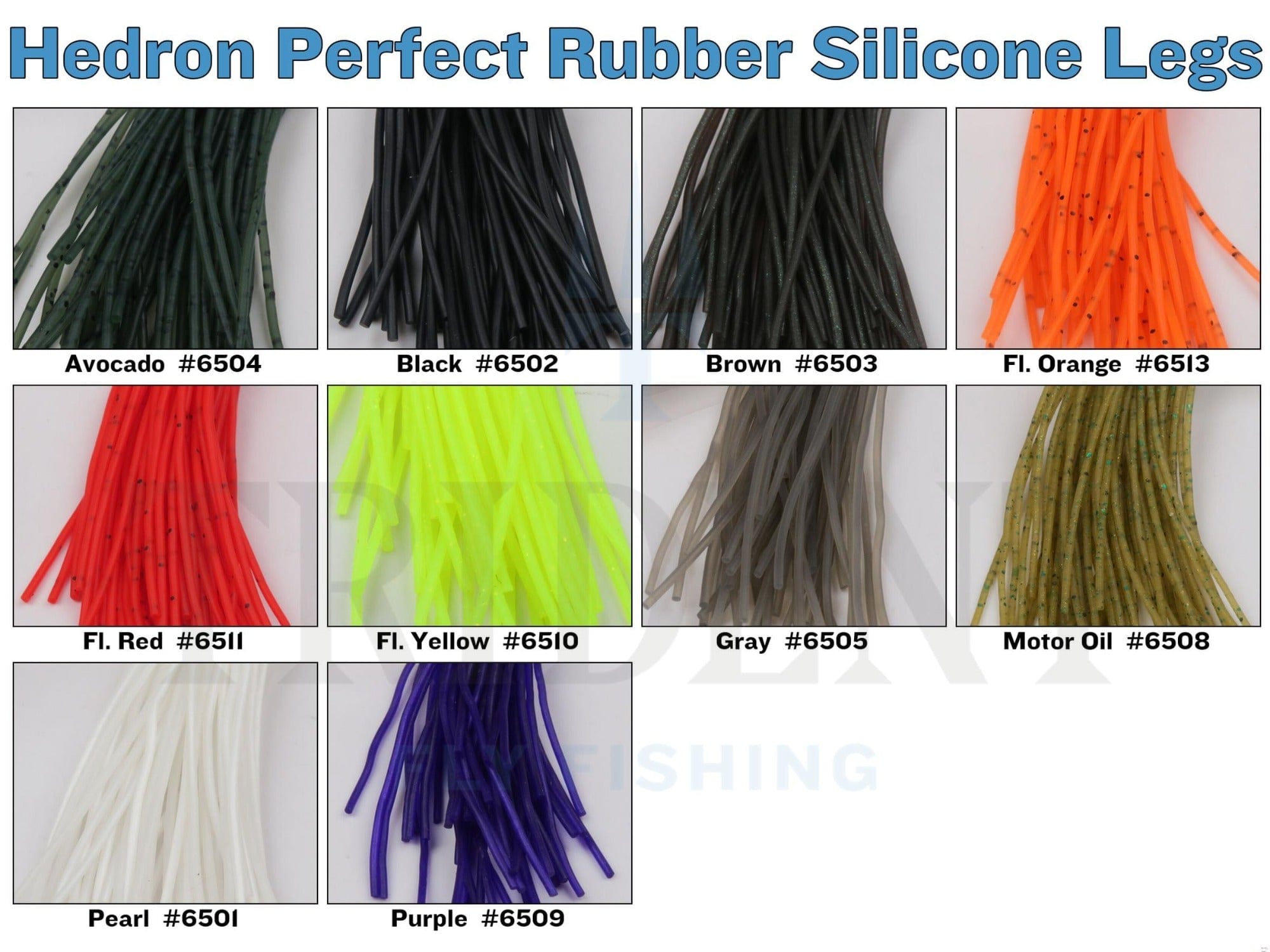 Hedron Perfect Rubber Silicone Legs