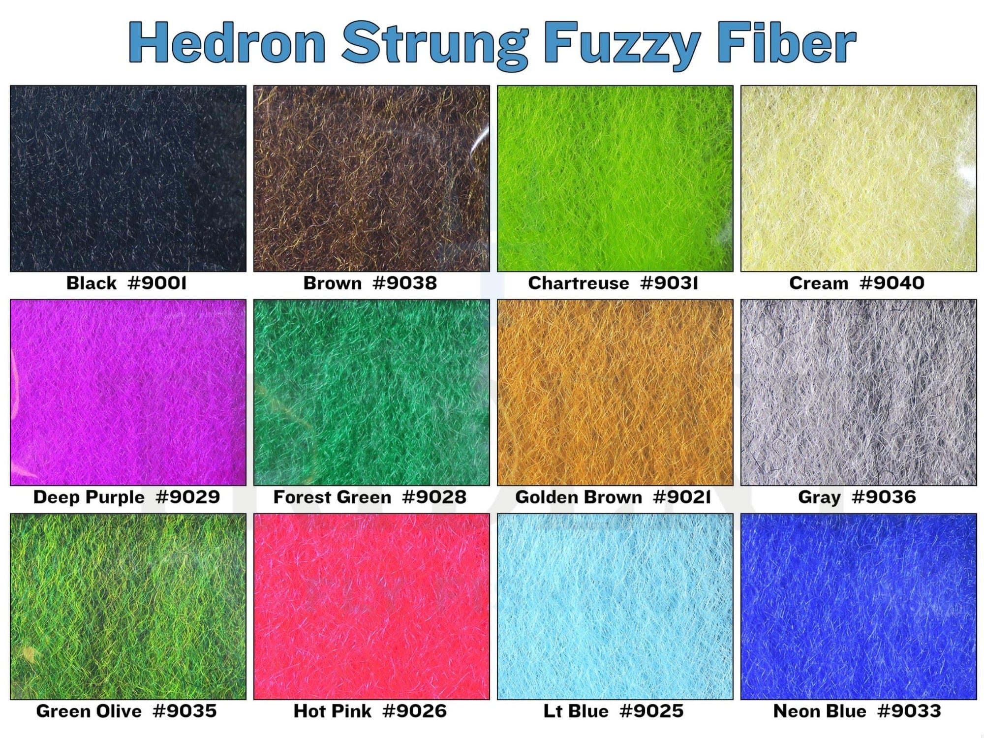 Hedron Strung Fuzzy Fiber