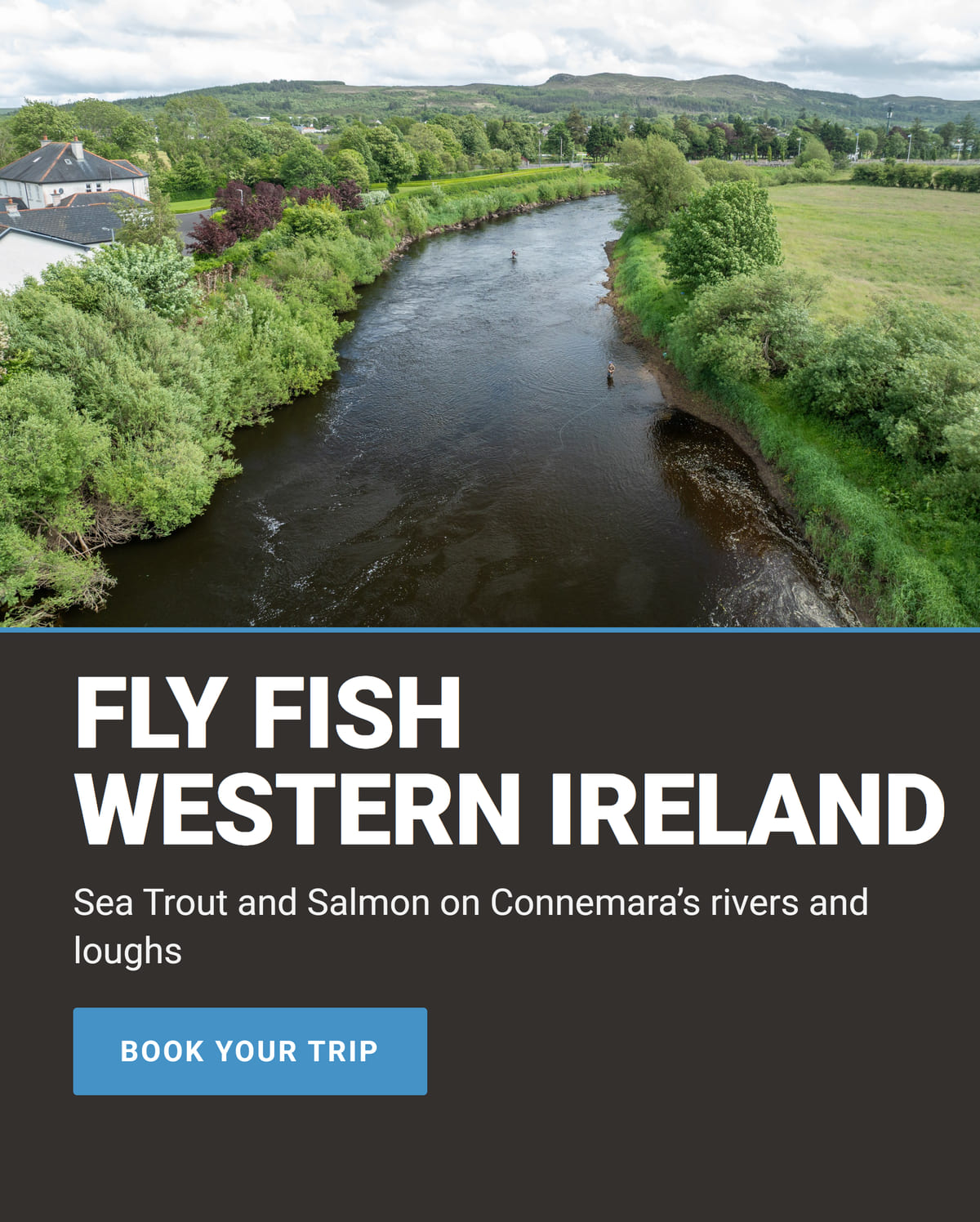 Fly fish Western Ireland: sea trout and salmon on Connemara's rivers and loughs
