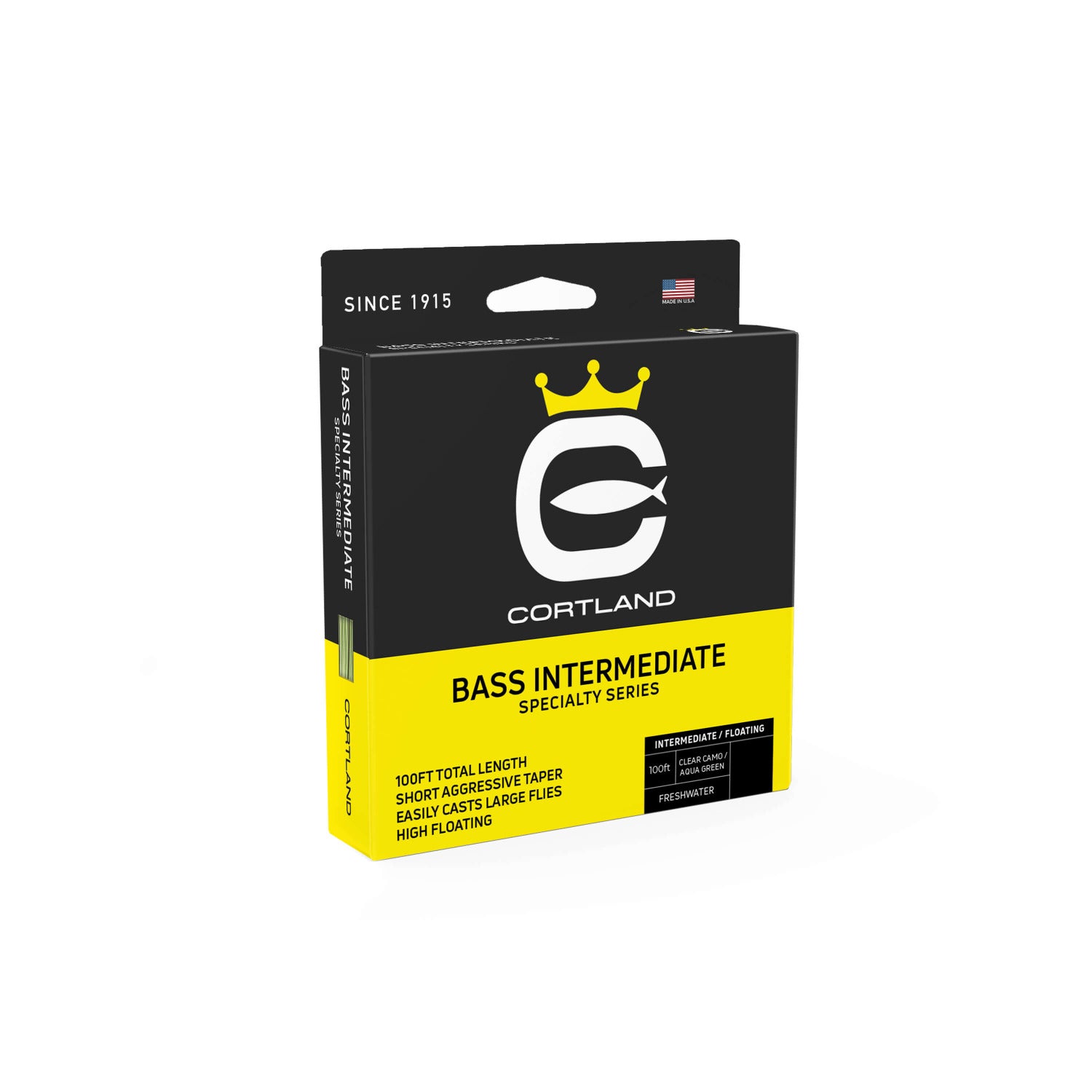 Cortland Bass Intermediate Fly Line