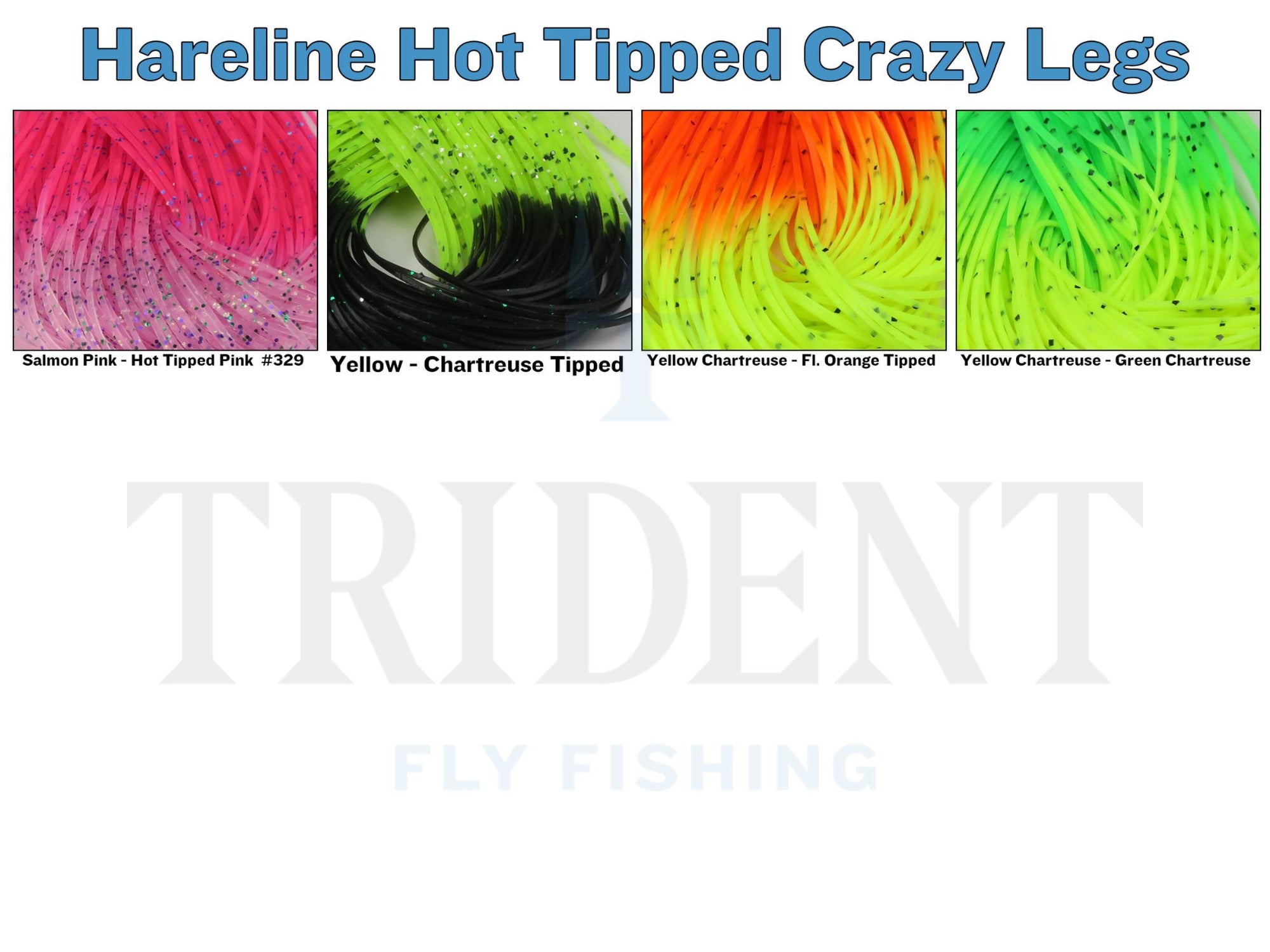 Hareline Hot Tipped Crazy Legs
