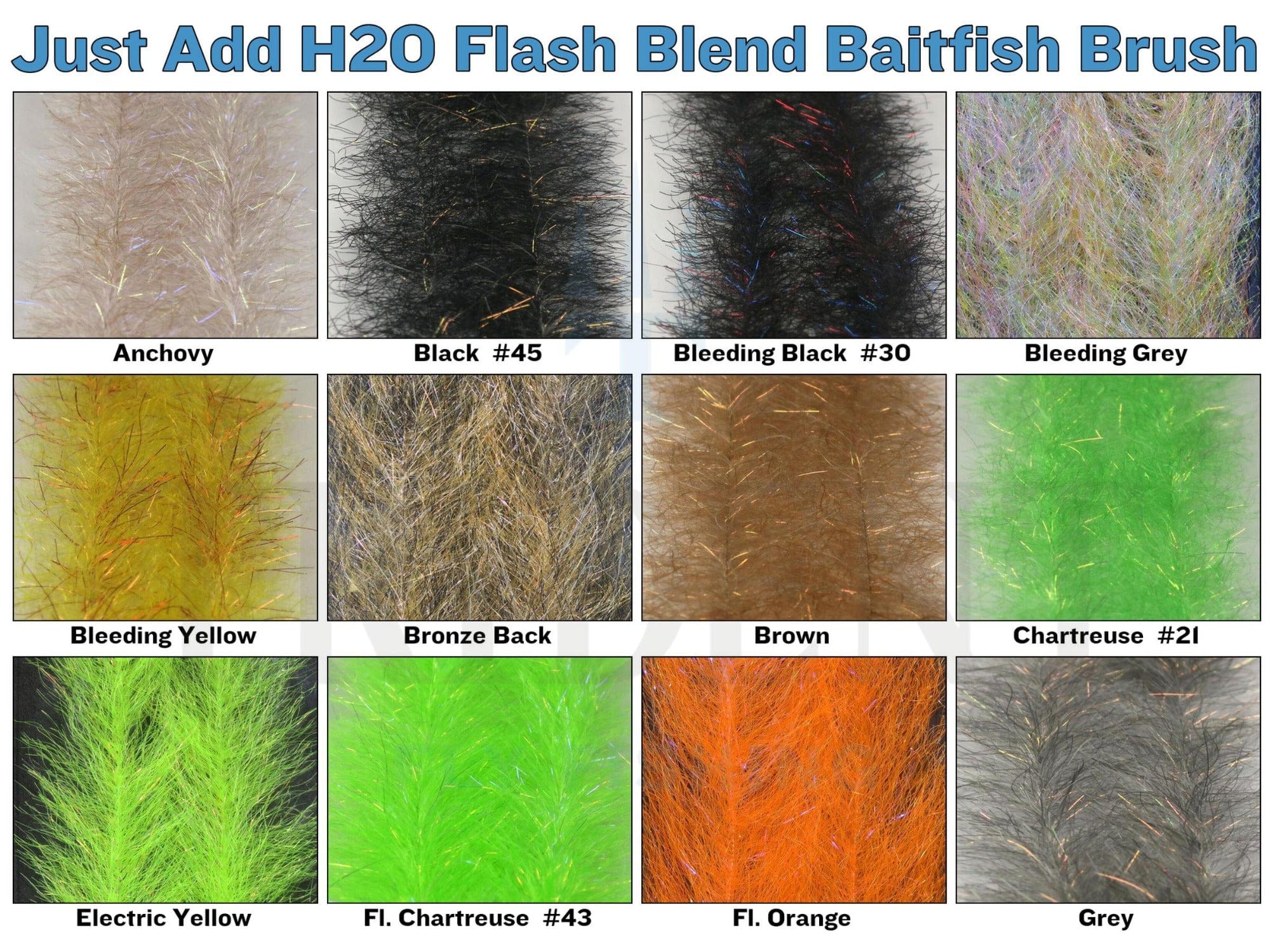 Just Add H2O Flash Blend Baitfish Brush
