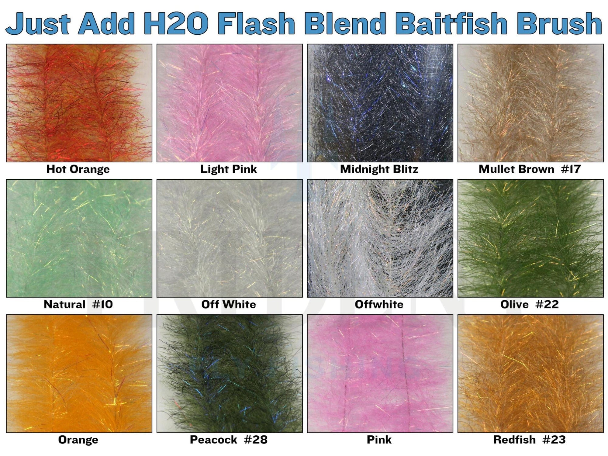 Just Add H2O Flash Blend Baitfish Brush