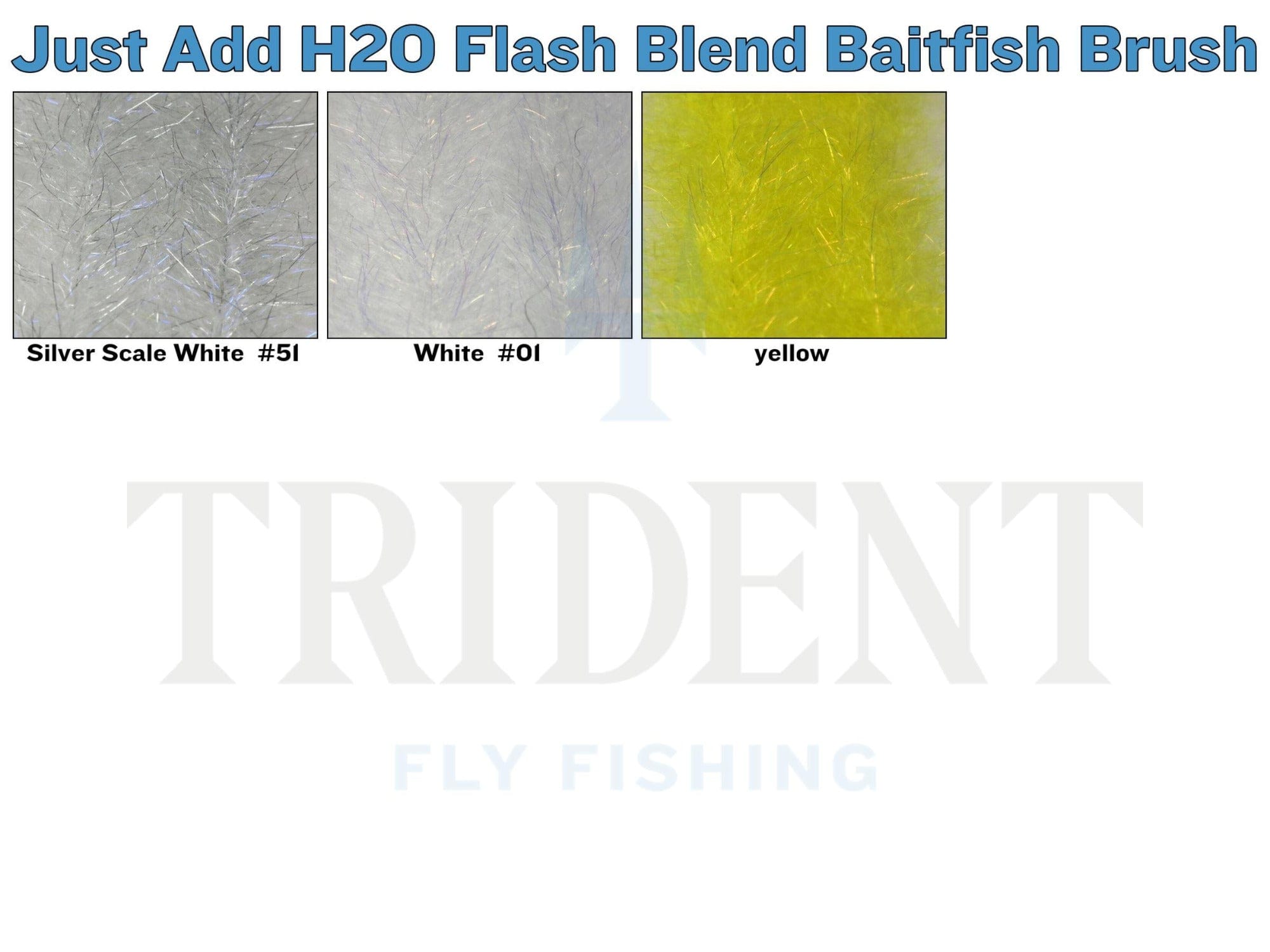 Just Add H2O Flash Blend Baitfish Brush