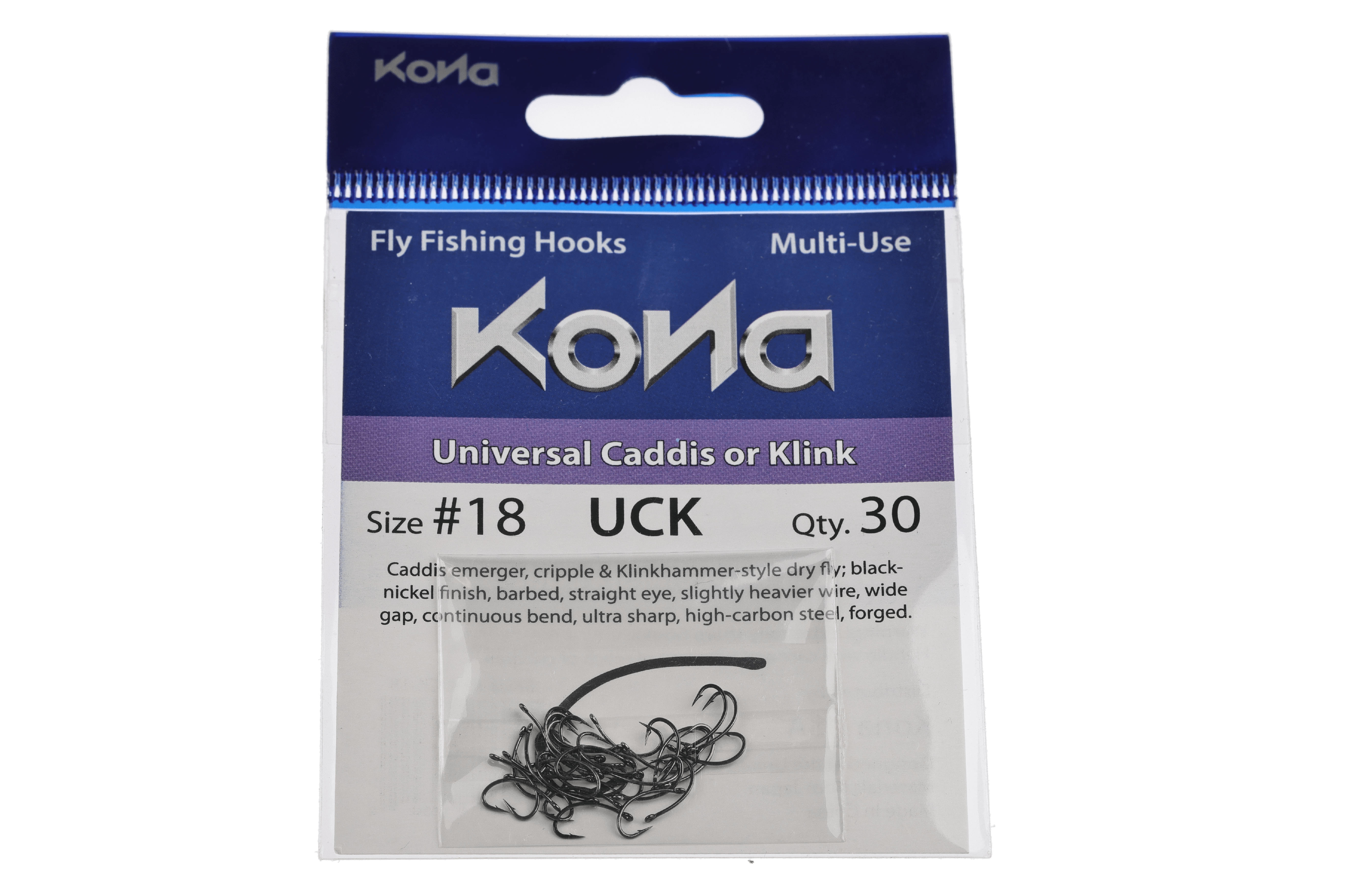 Kona UCK Universal Caddis/Klink Hooks