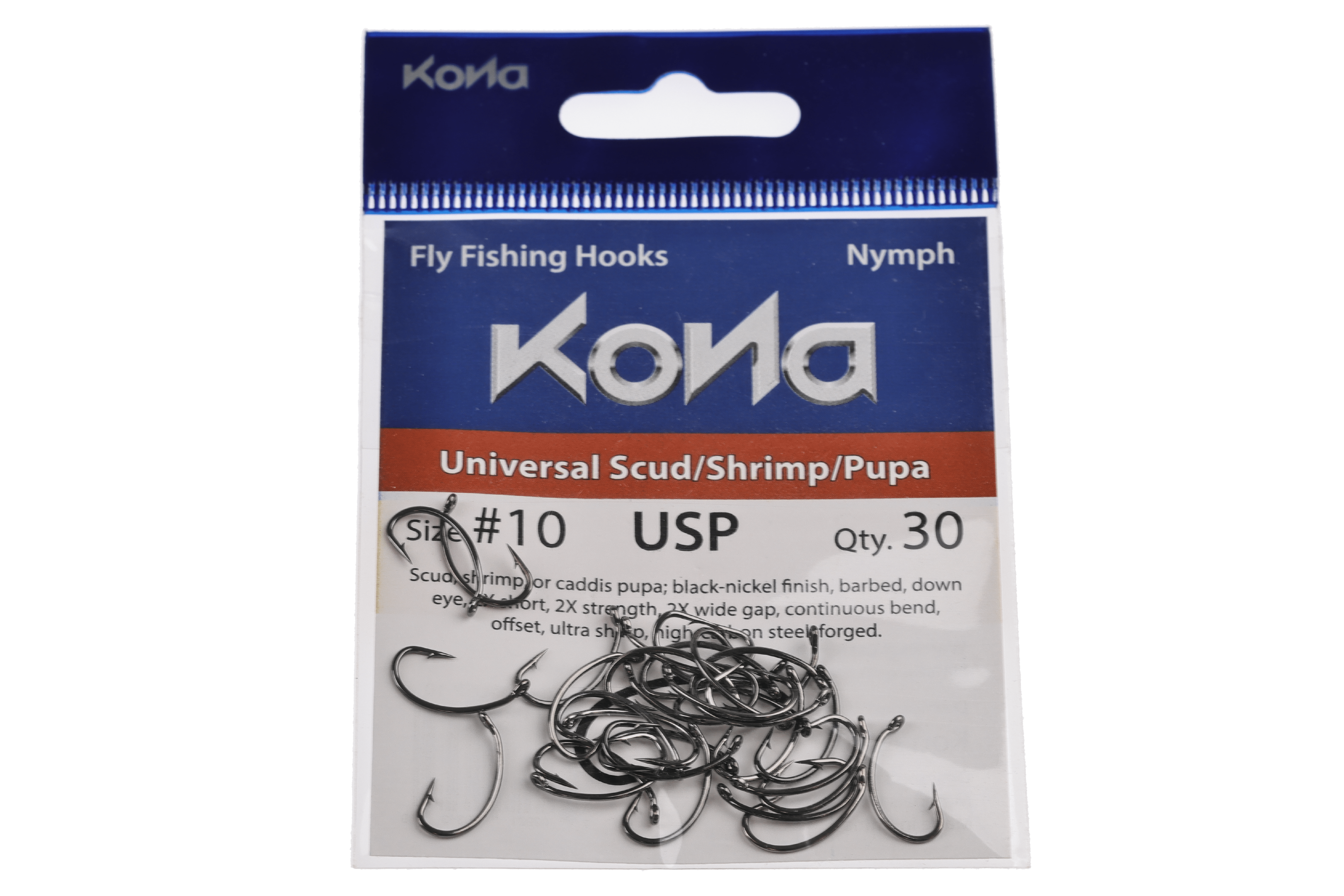 Kona USP Universal Scud/Shrimp/Pupa Hooks