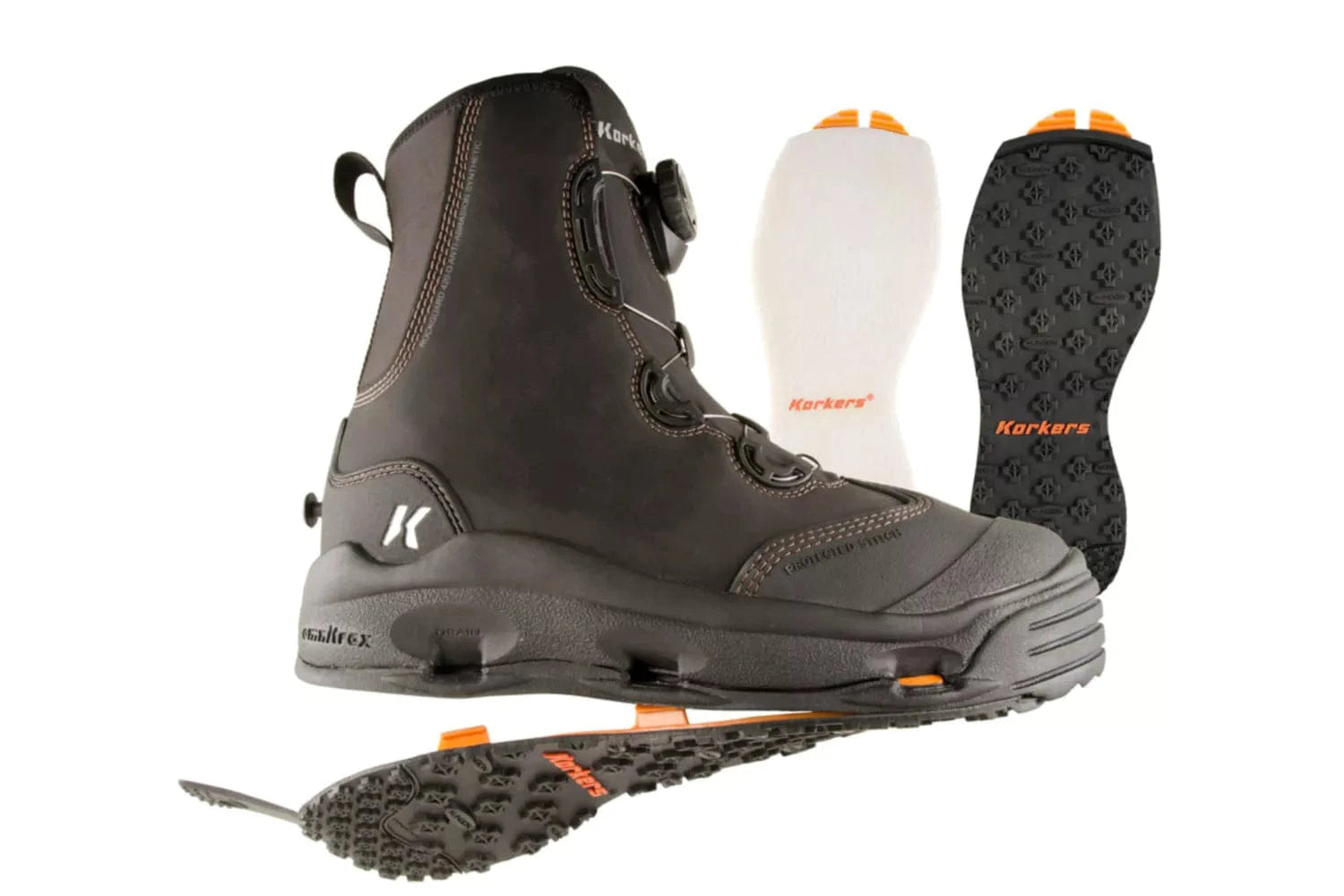 その他ブランド / DEVILS CANYON/US10 korkers/フィッシングその他/BLK/DEVILS CANYON/US10 Korkers Devils Canyon Wading Boots | Trident Fly Fishing