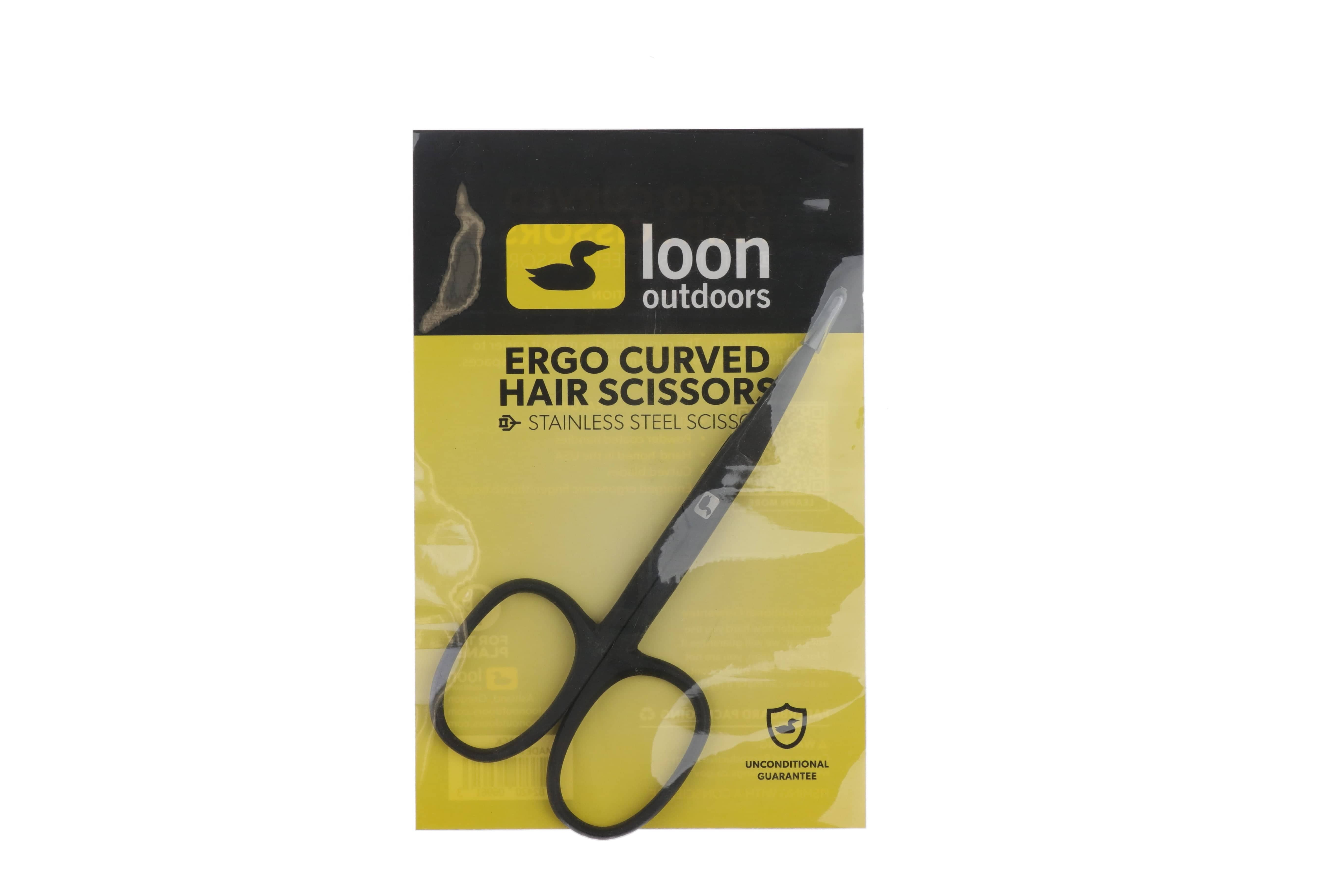Loon Ergo Curved Hair Scissors