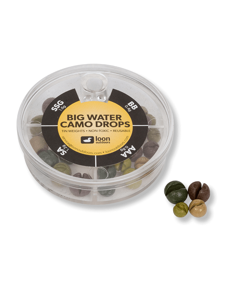 Loon Tin Drops Split Shot 4 Division - Skinny Water