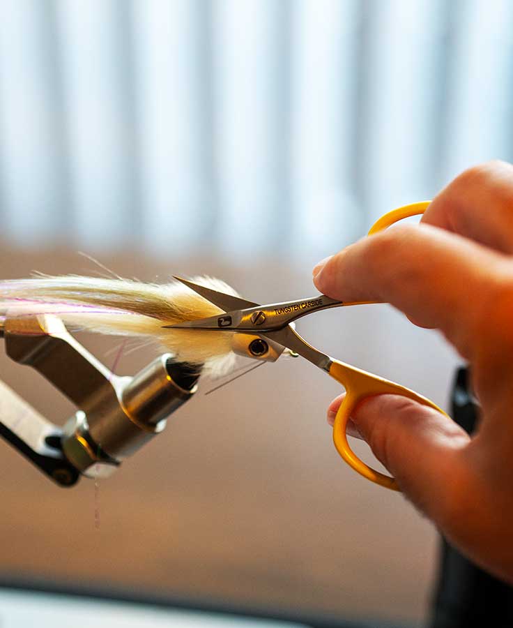 Loon Tungsten Carbide Curved Micro Tip Scissors