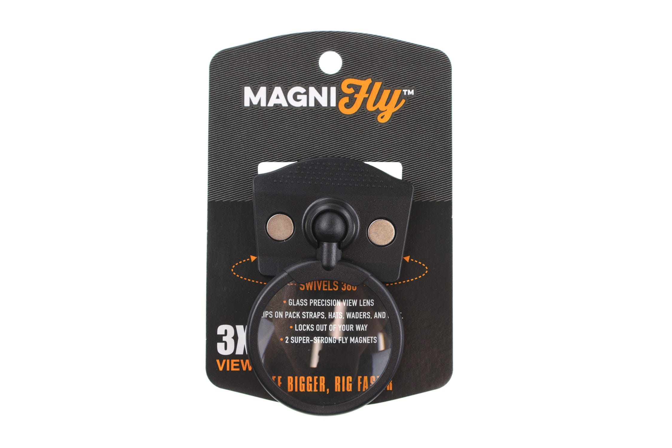MagniFly Clip-On Magnifying Glass