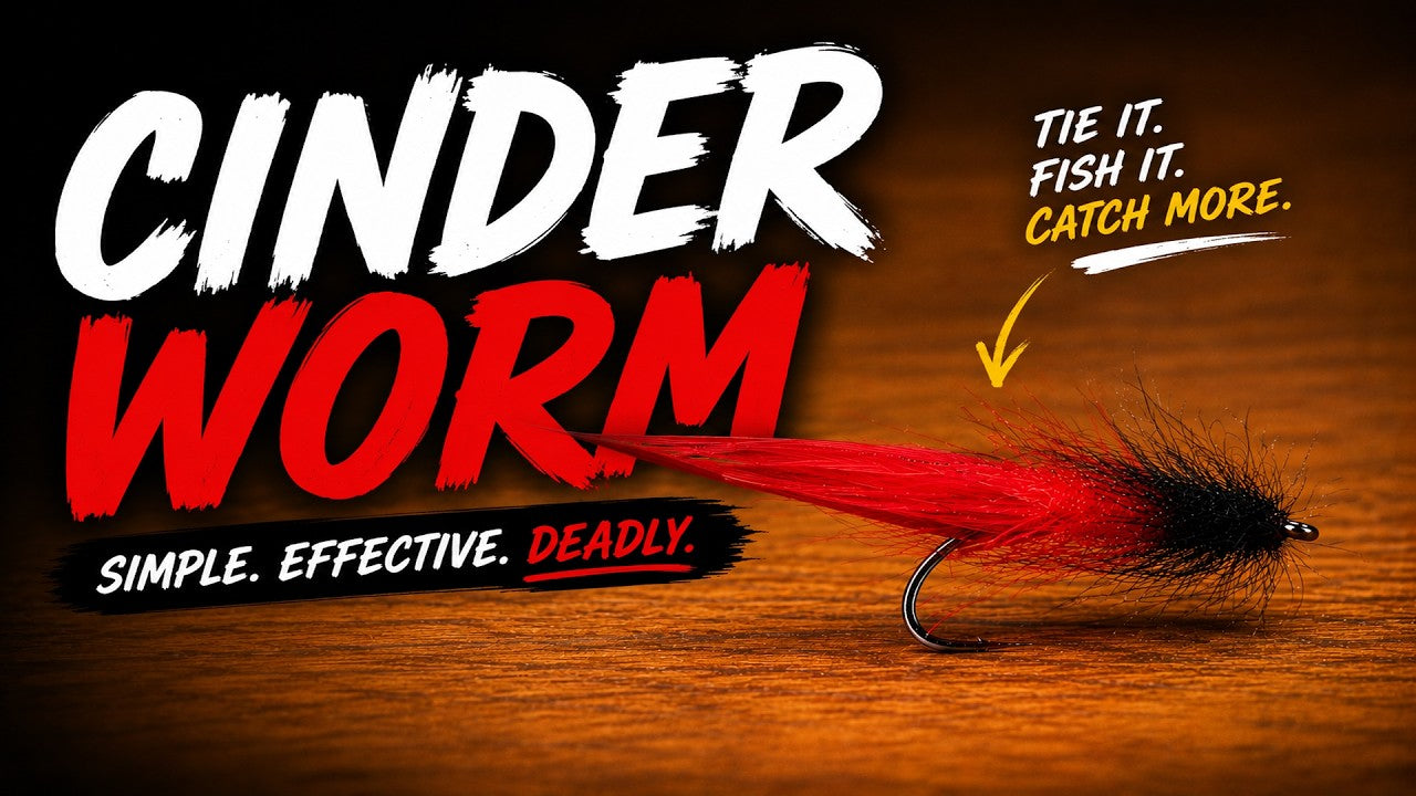 Cinder Worm Fly Tying Video Material Kit