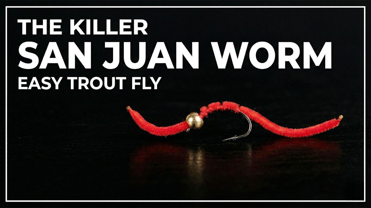San Juan Worm Fly Tying Video Material Kit