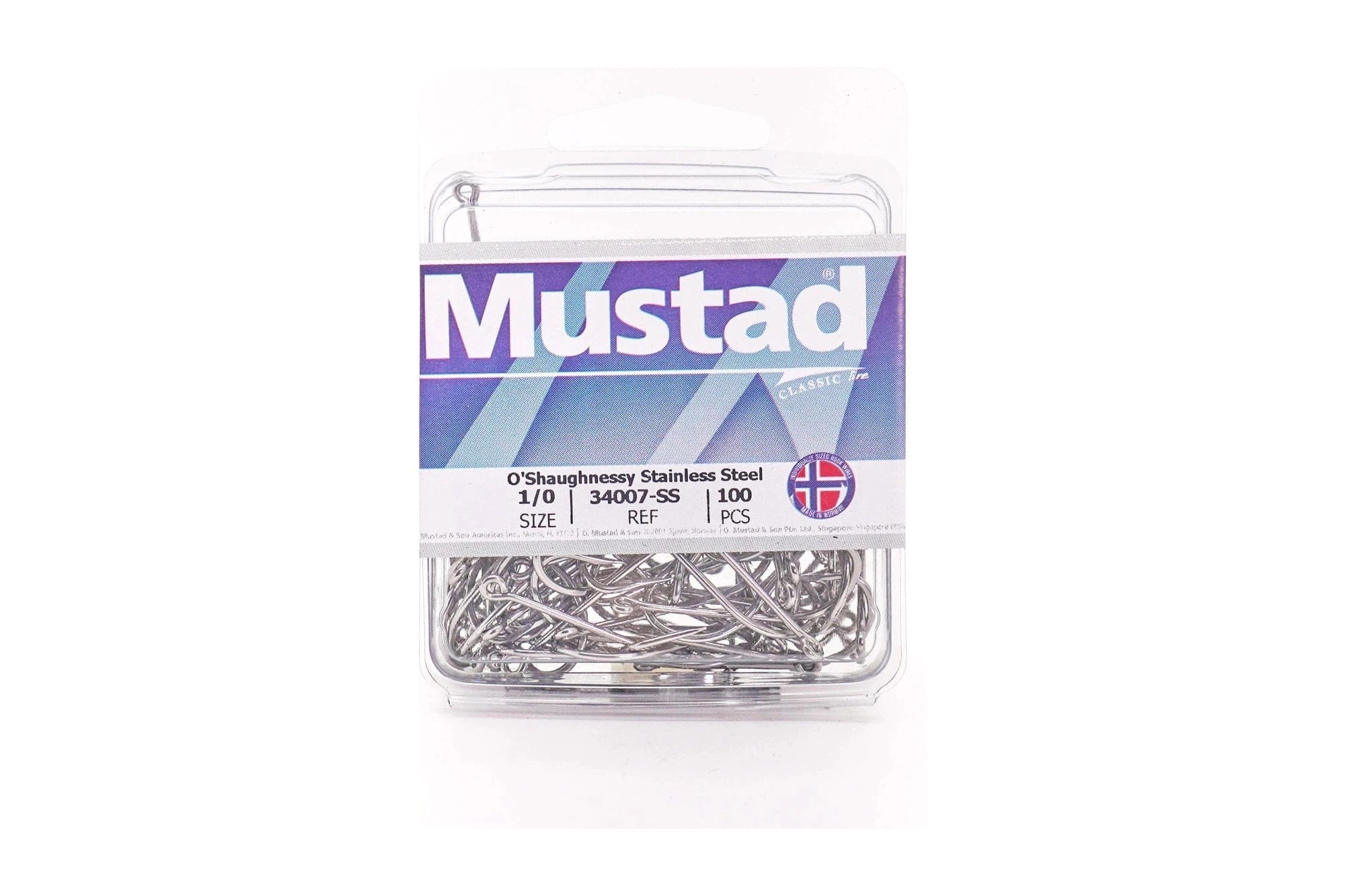 Mustad 34007 O'Shaughnessy Hook