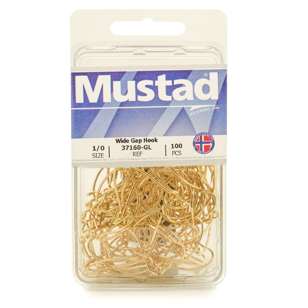 Mustad 37160-BR Wide Gap Caddis Hooks