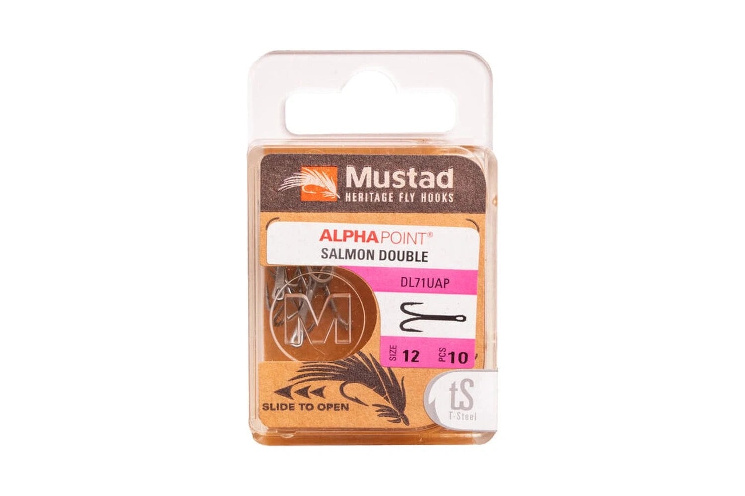 Mustad Alpha Point DL71UAP Salmon Double Fly Hook