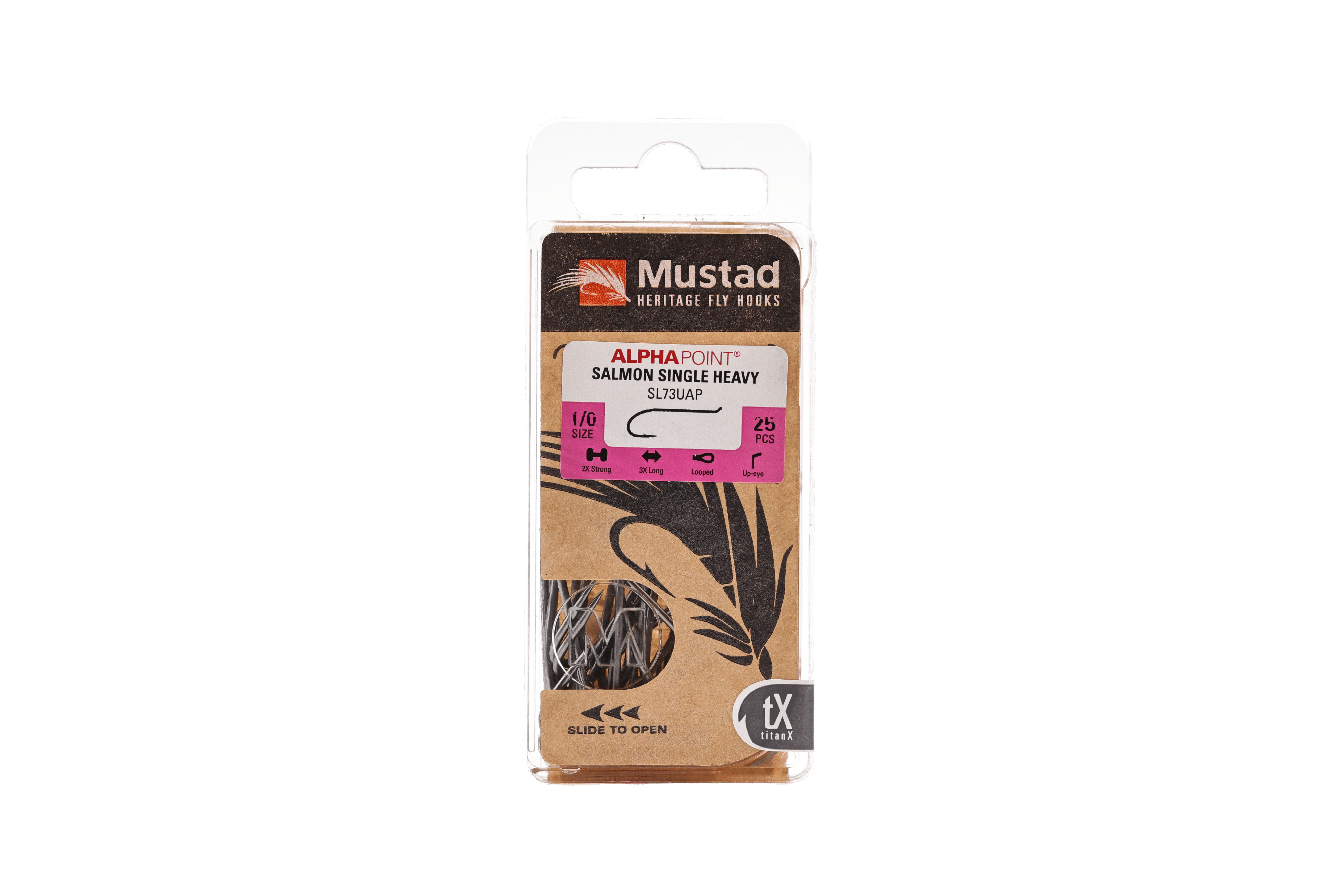 Mustad Alpha Point SL73UAP Salmon Single Fly Hook