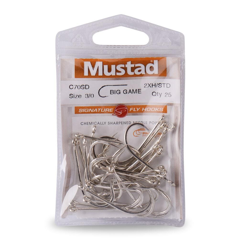 Mustad C70SNP-DT Saltwater Big Game Light Hooks