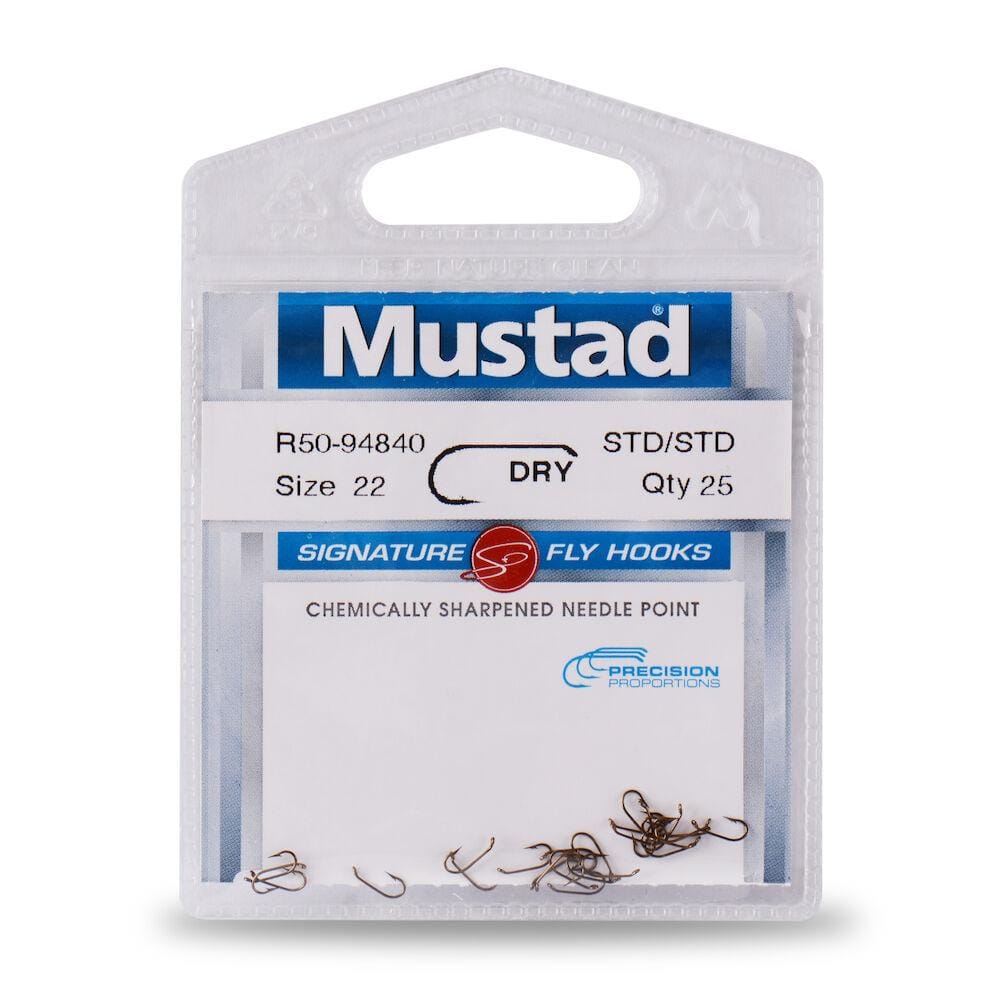 Mustad R50NP-BR Dry Fly Hooks