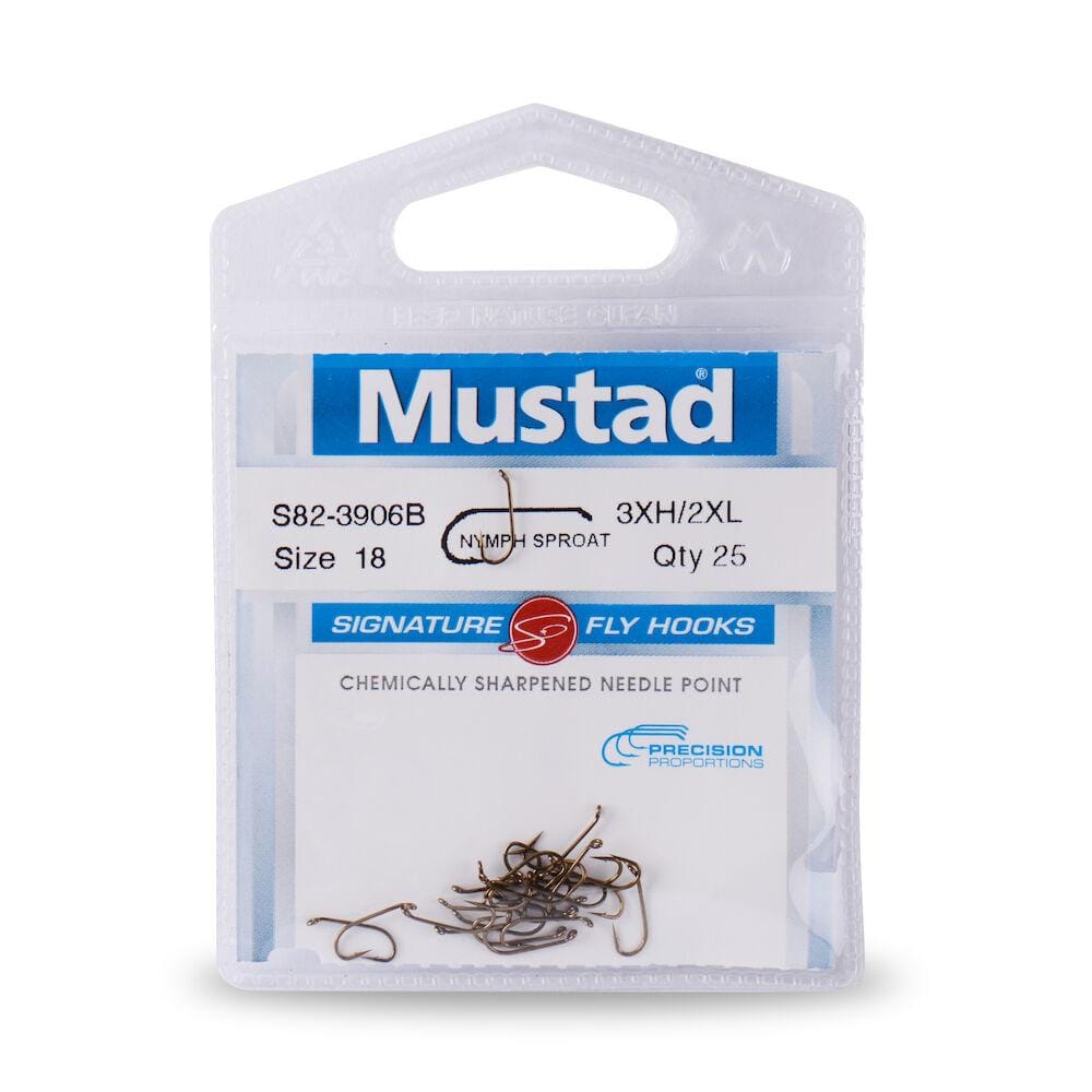 Mustad S82NP-BR Nymph Hooks