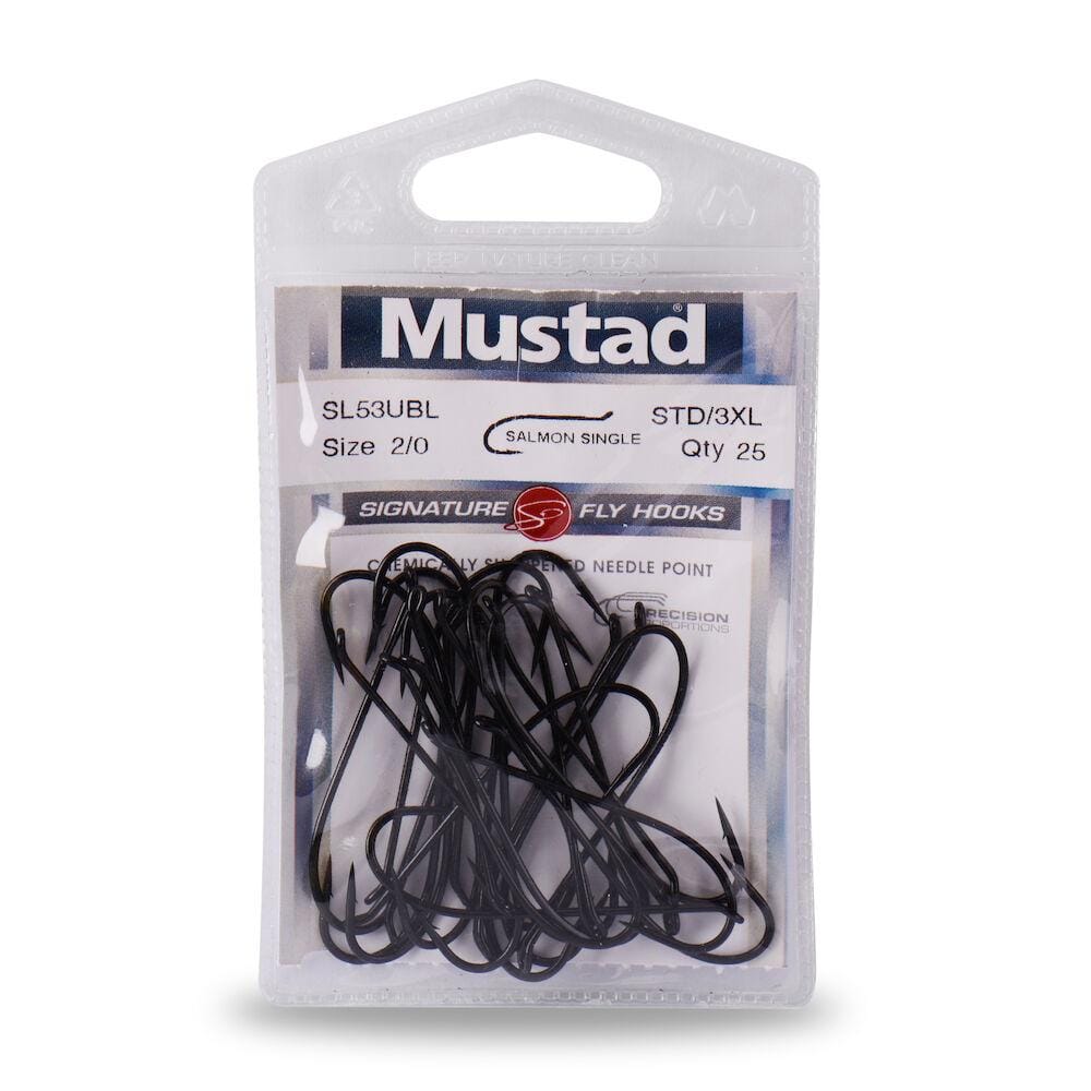 Mustad SL53UNP-BL Salmon Hooks