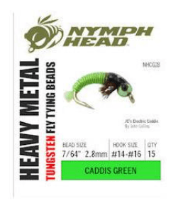 Nymph-Head Heavy Metal Tungsten Beads
