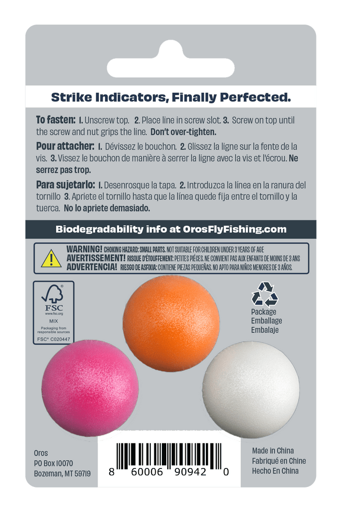 Oro's Strike Indicators (3-Pack)