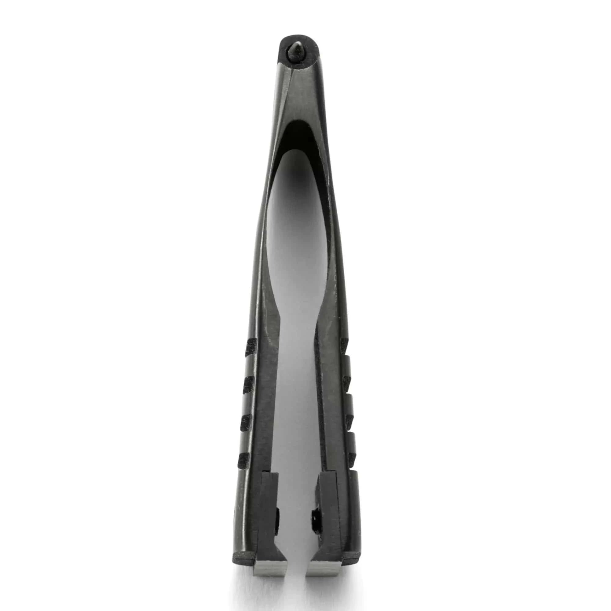 Orvis Flow Nipper black composite body with V-shaped stainless steel cutting jaws for fly fishing