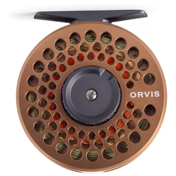 リール Orvis BATTENKILL Multiplier DISC 3/4 Orvis Battenkill Multiplier Disc 3/4 reel rare solid face with pouch